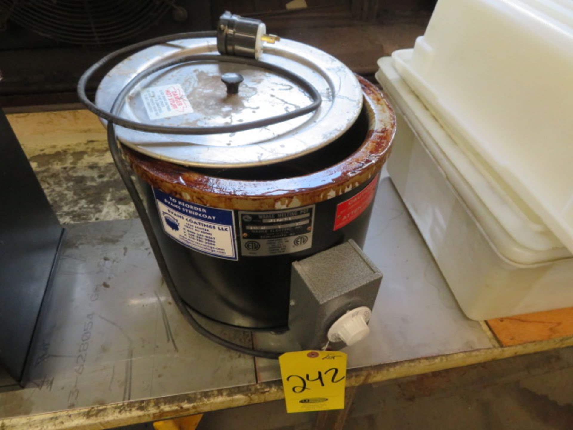 WAAGE WAX POT MDL. WP16A-7-2