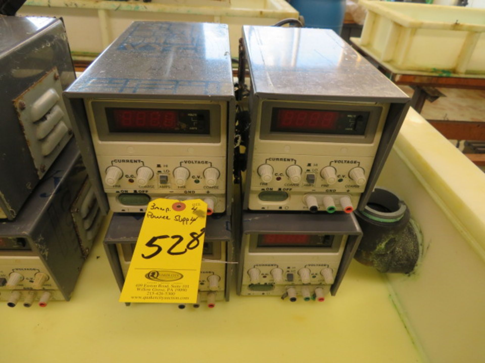 (4) 3AMP POWER SUPPLIES