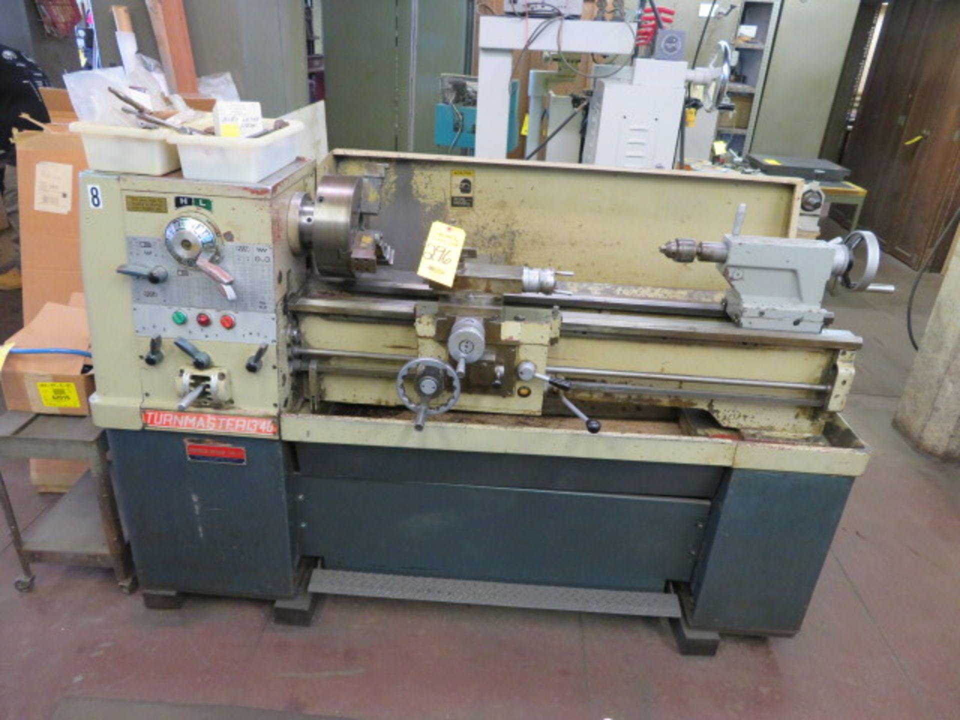 TURNMASTER 1340 Engine Lathe, 10” Chuck (LOADING FEE - $500)