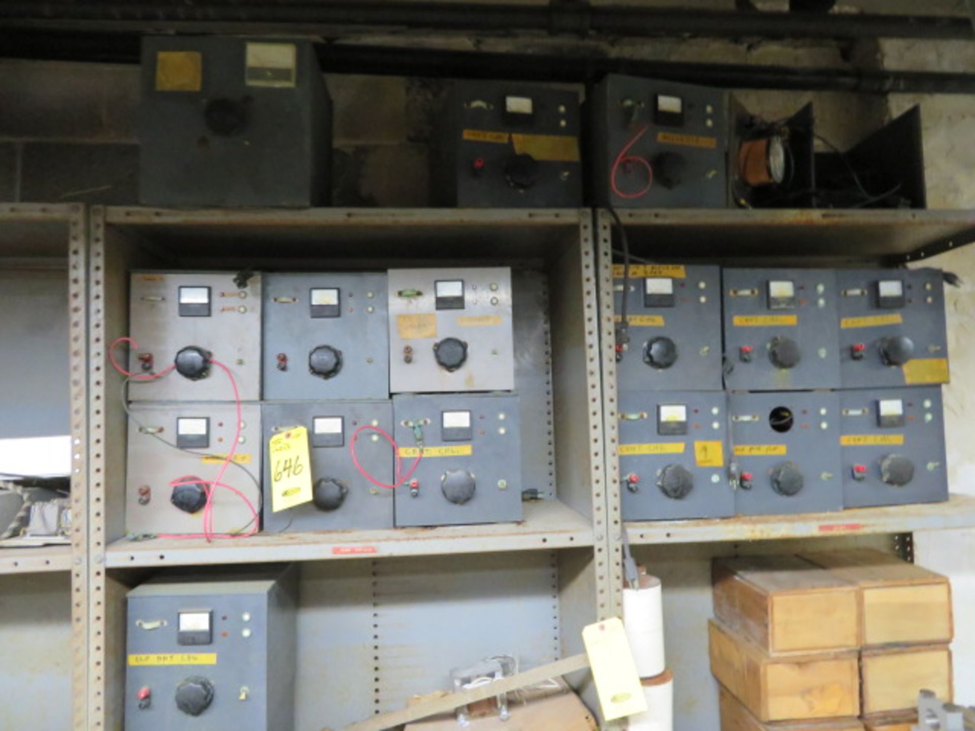 ASSORTED RECTIFIERS, MOTORS, RELAYS AND BELLOWS FEEDS … - Image 2 of 4