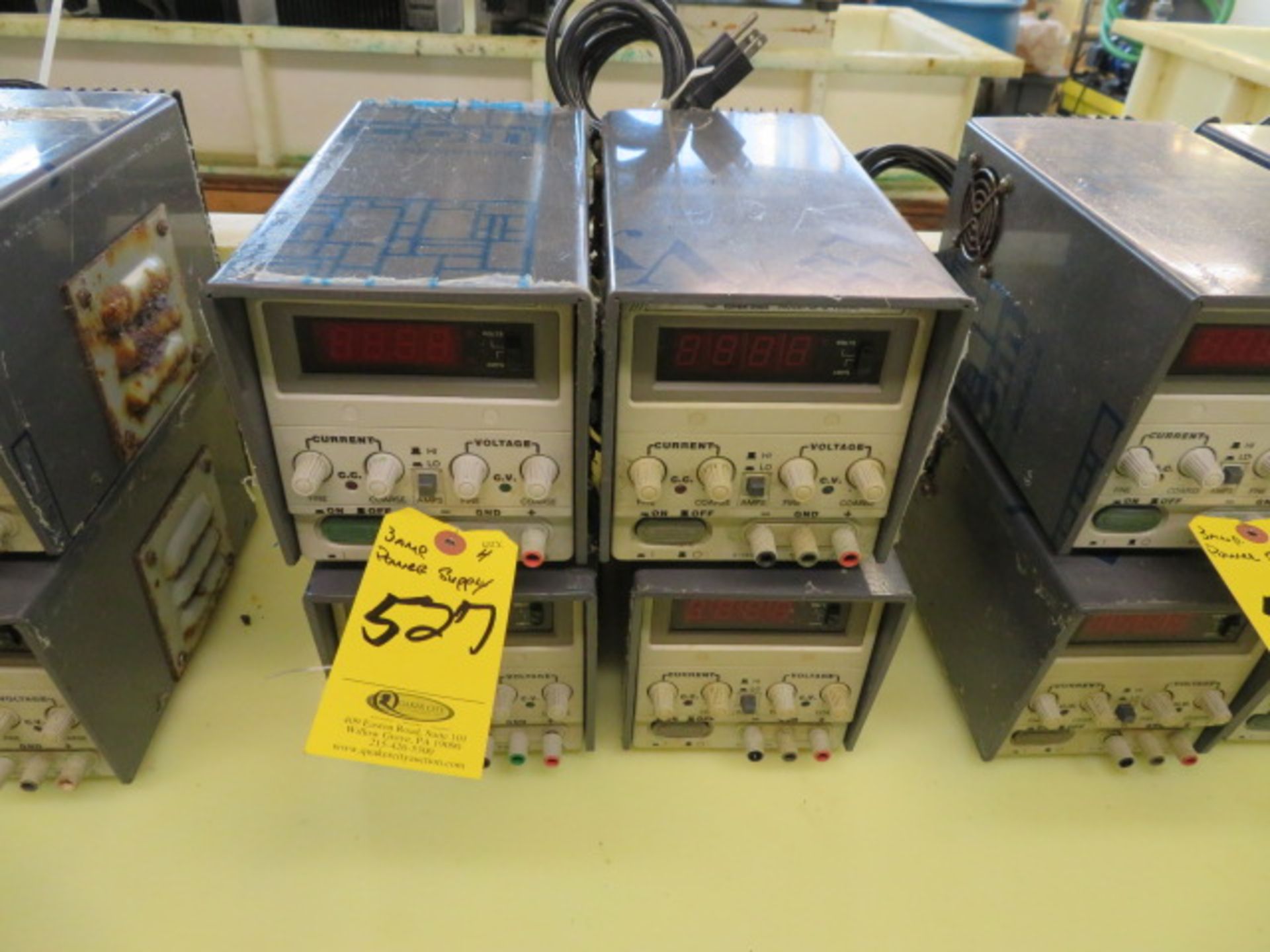 (4) 3AMP POWER SUPPLIES