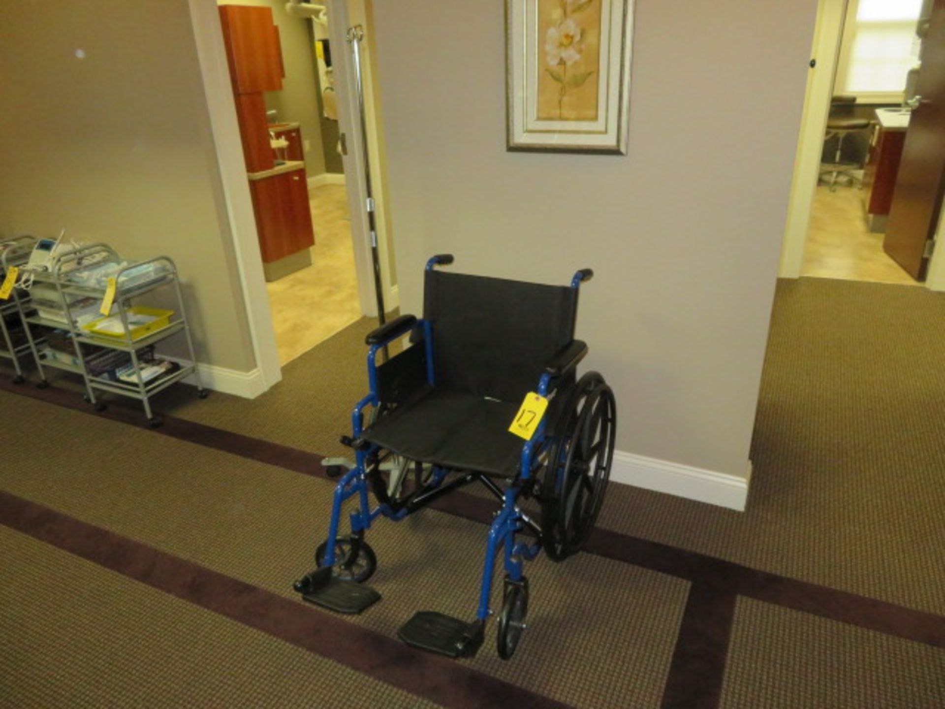 DRIVE WHEELCHAIR W/PORTABLE I.V. POLE