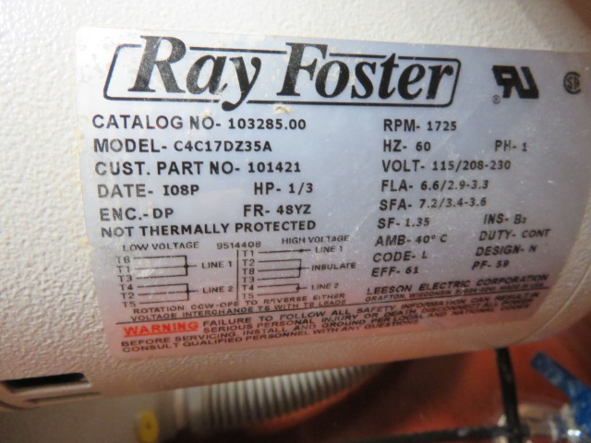 PATTERSON (RAY FOSTER) TRIMMER, 10 IN, CAT NO 103285, MDL C4C17DZ35A - Image 2 of 2