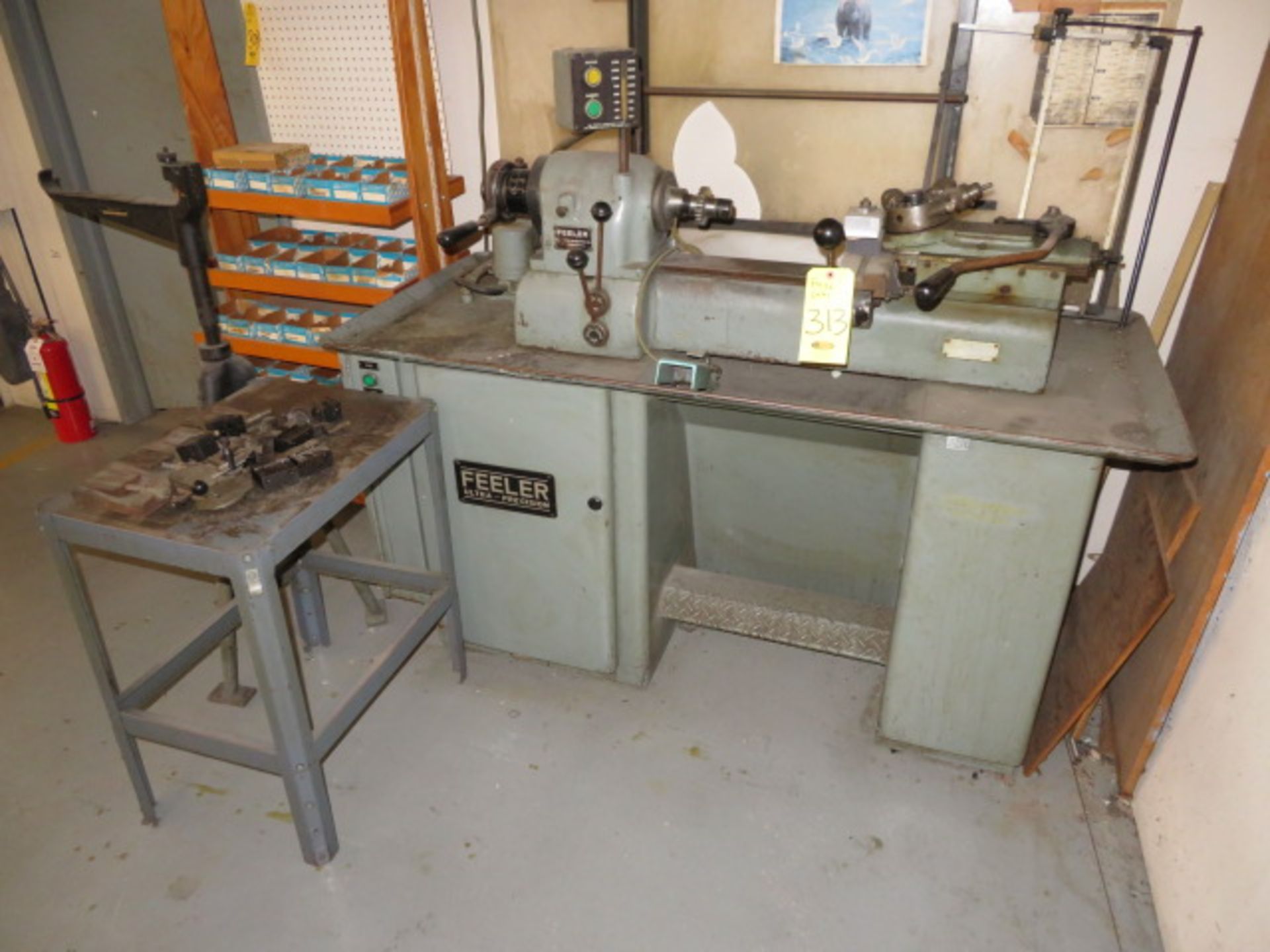 FEELER FSM-59 SECOND OPERATION LATHE W/ACCESSORIES