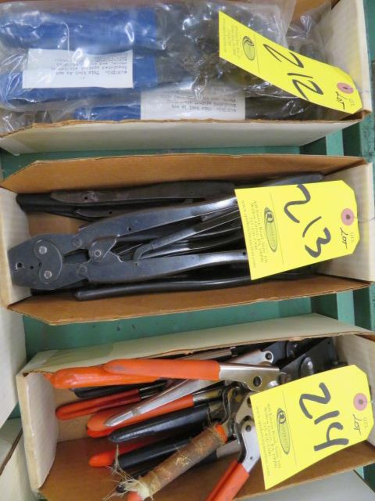 (6) ASSORTED CRIMPERS