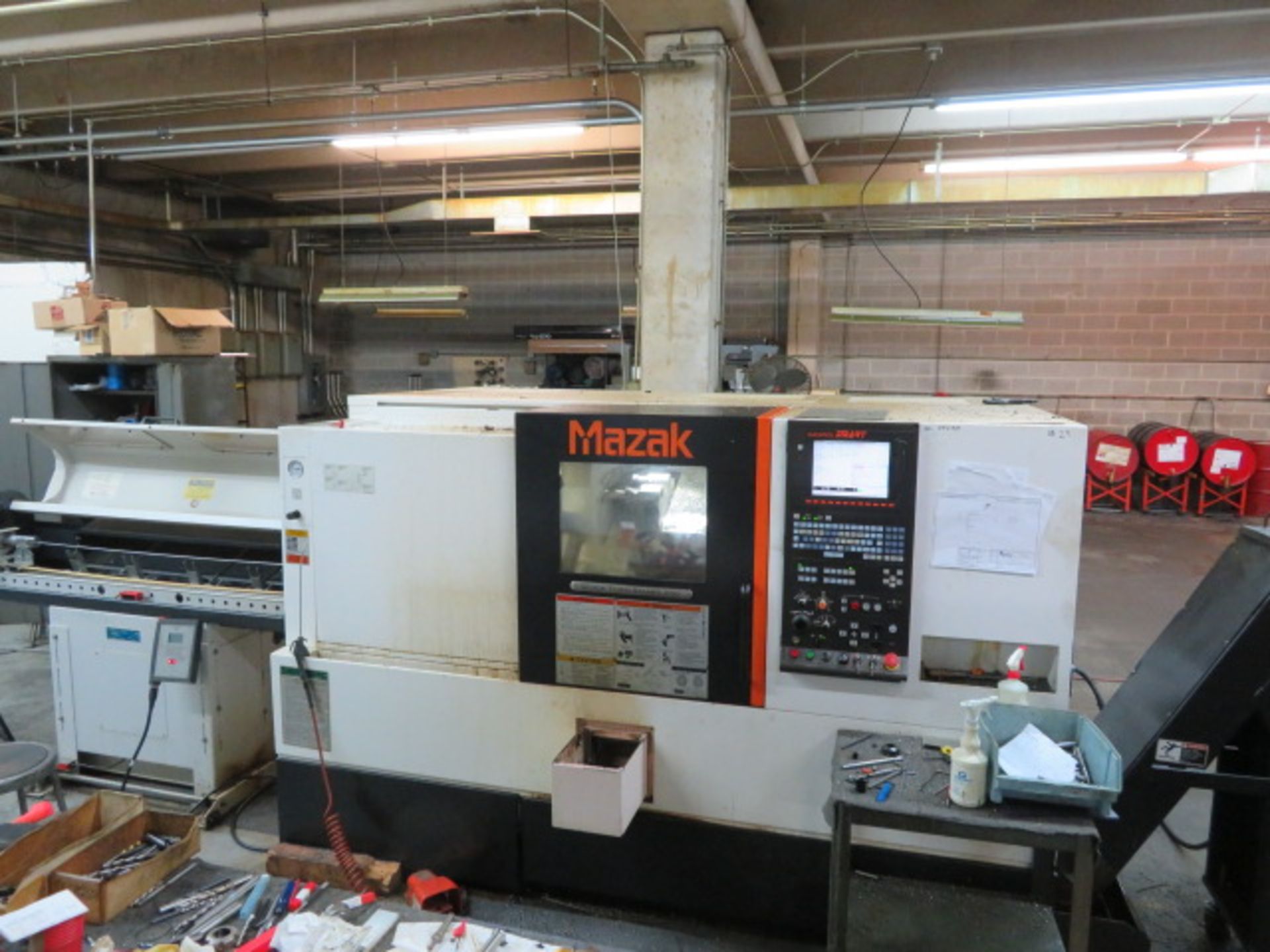 2010 MAZAK QUICK TURN NEXUS 200-II CNC TURNING CENTER, S/N 222120… - Image 8 of 8