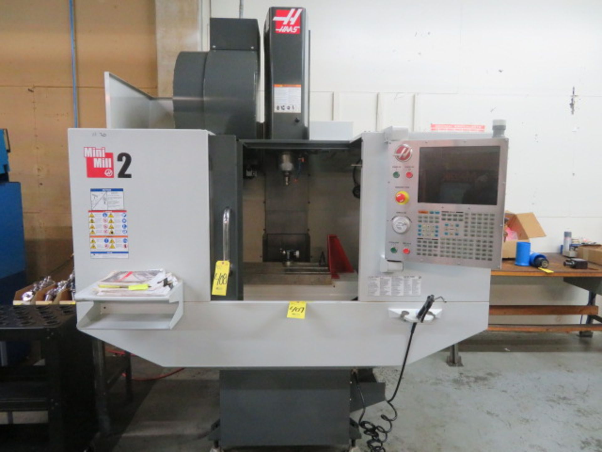 2012 HAAS MINIMILL 2 CNC VERTICAL MACHINING CNETER, S/N 109946,…