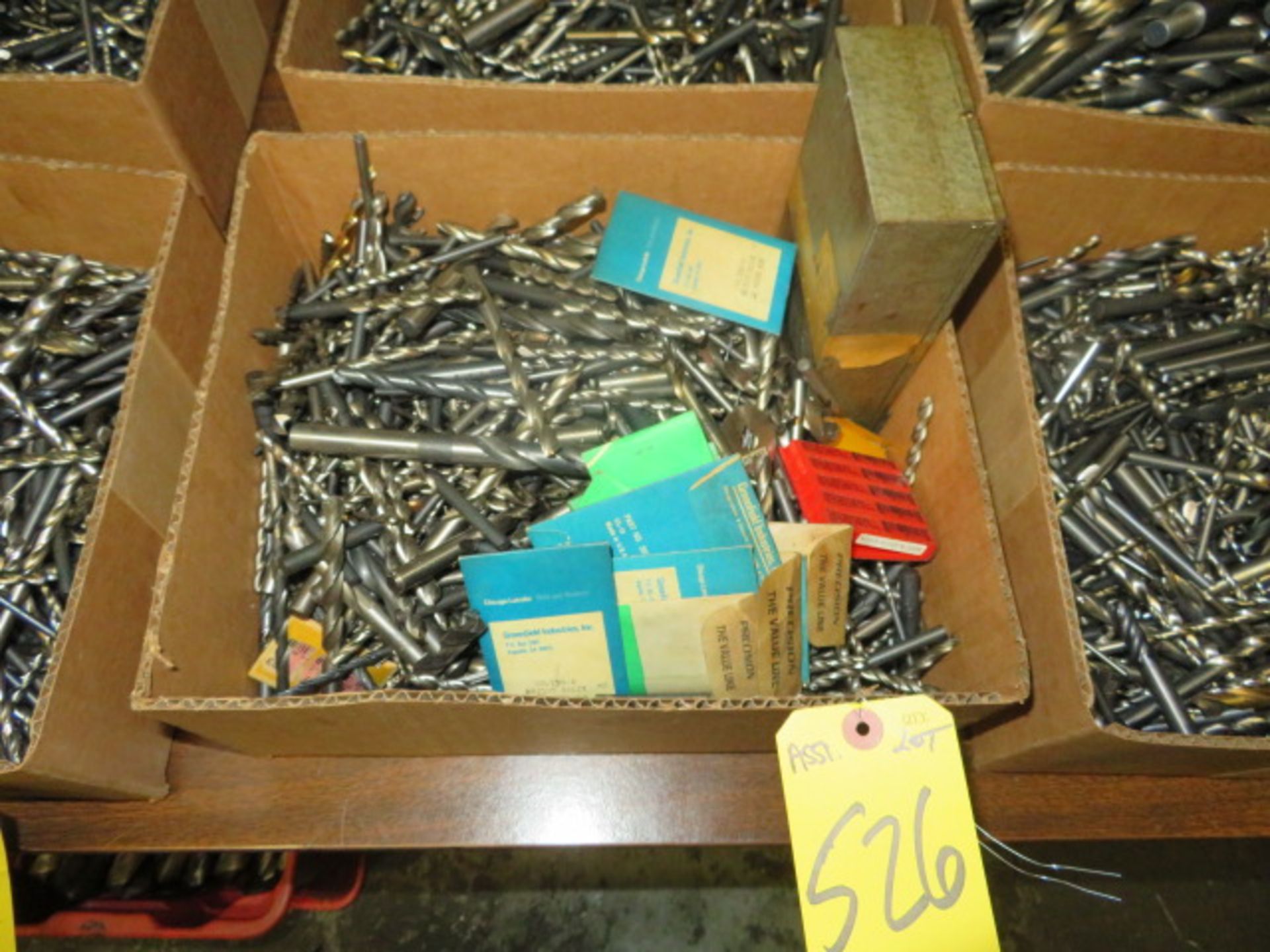 ASSORTED DRILL BITS