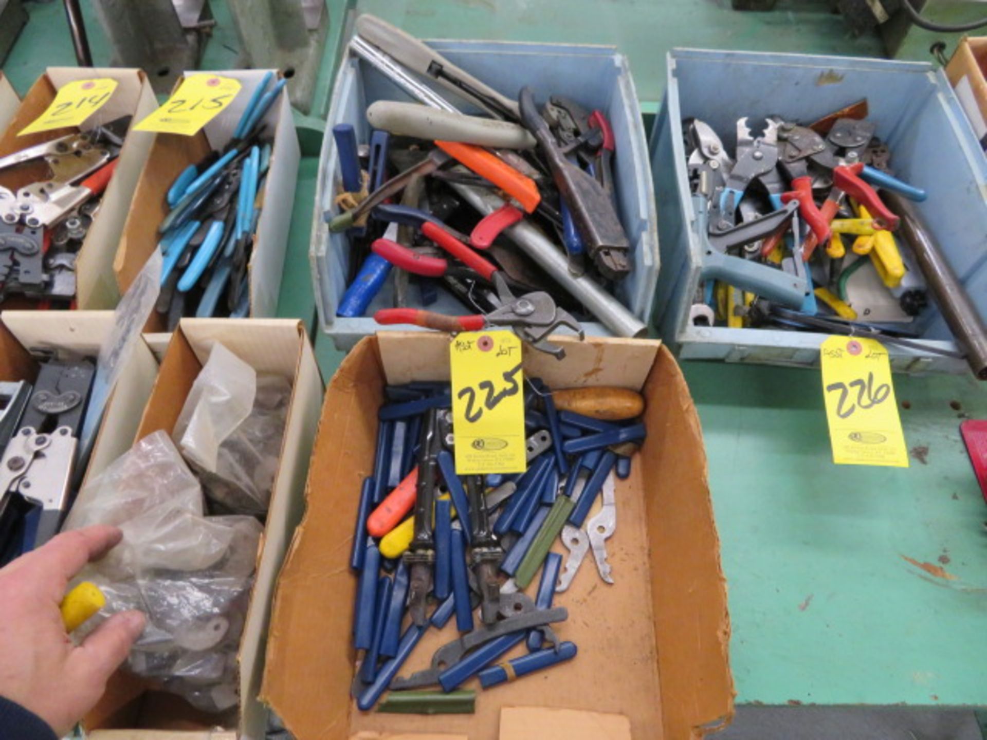 ASSORTED CRIMPERS AND PARTS