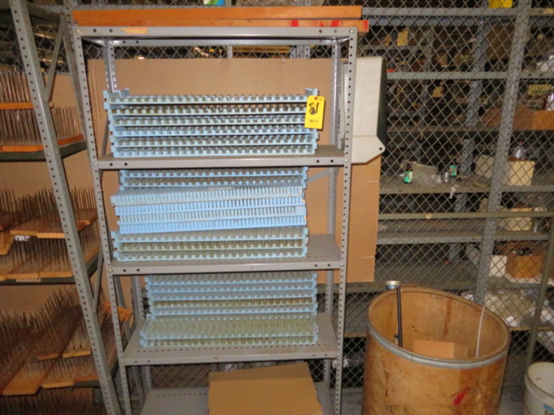 ASSORTED COMPONENT PARTS RACKS