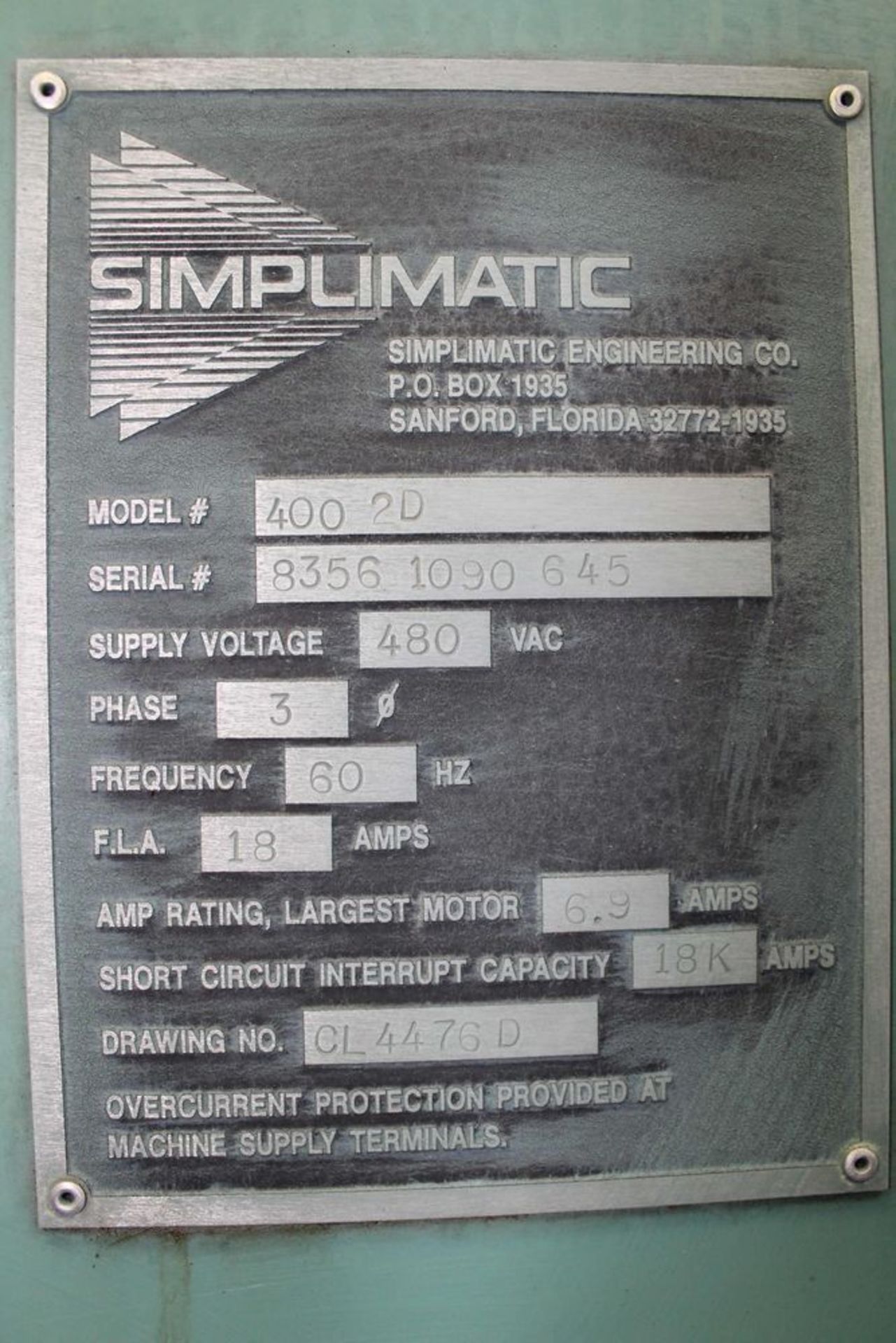 Simplimatic Empty Can Depalletizer - Image 6 of 7