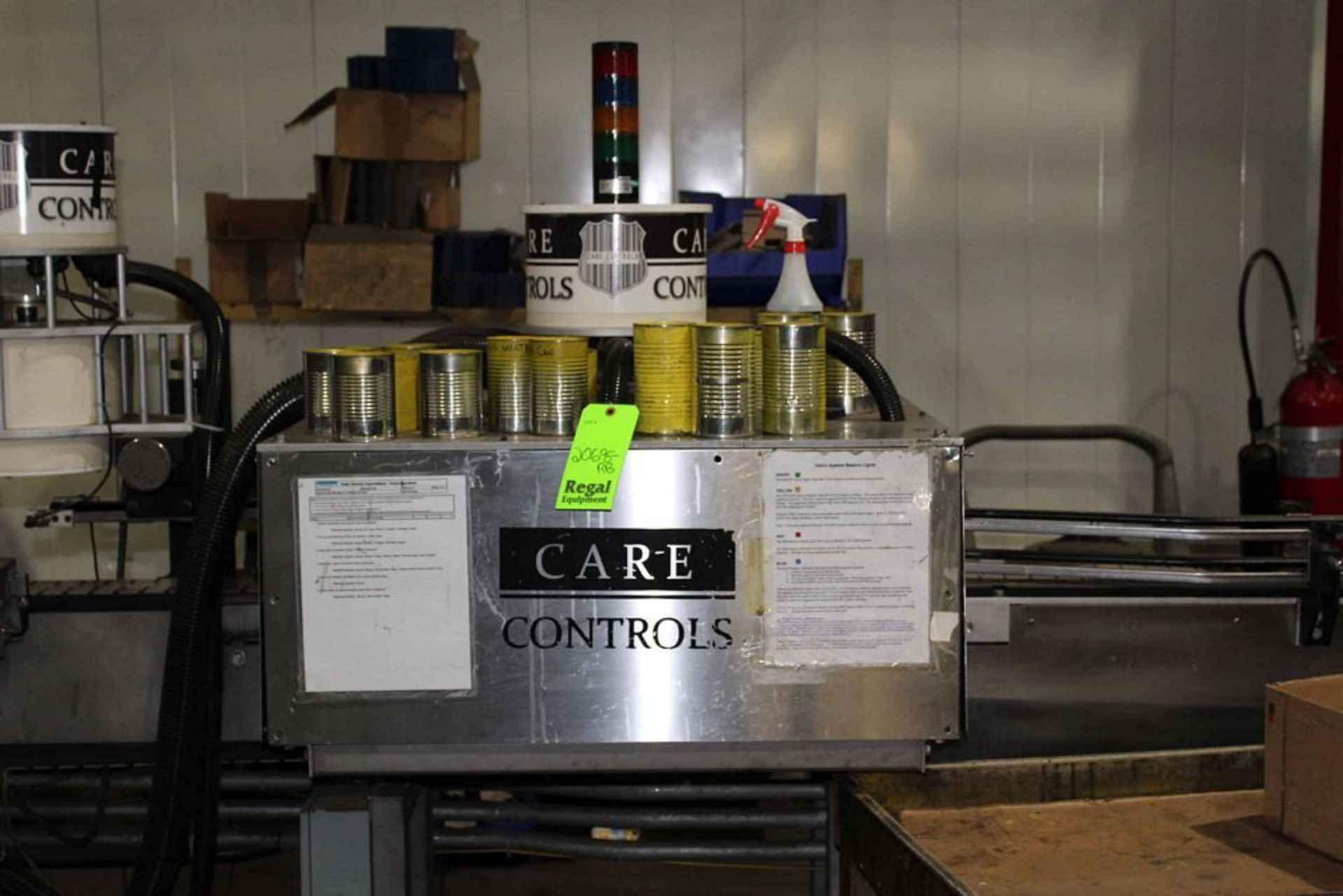 Care Controls Label and Code Inspection System