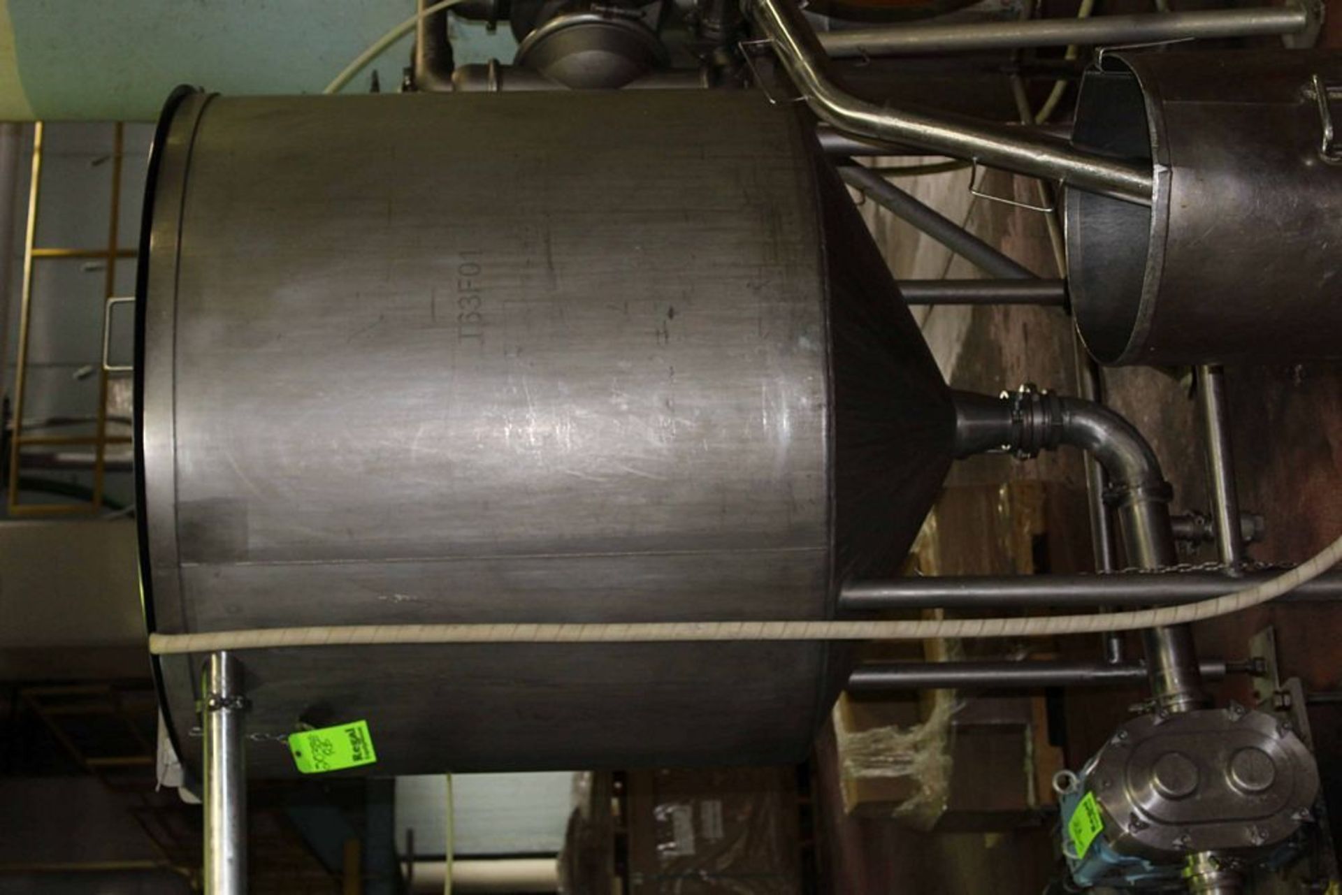 Stainless Steel Single Wall Holding Tank