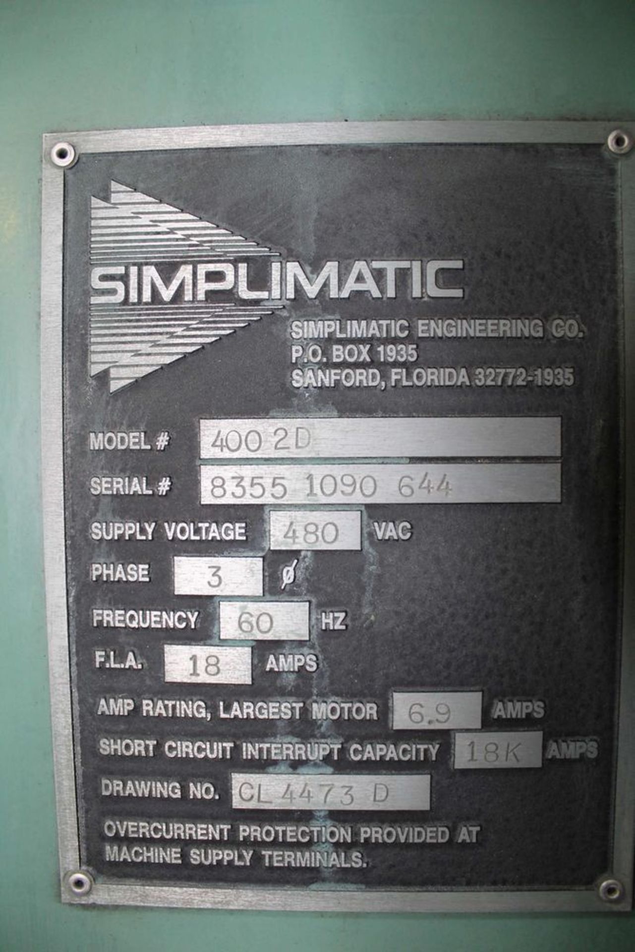 Simplimatic Double High Empty Can Depalletizer - Bild 11 aus 12