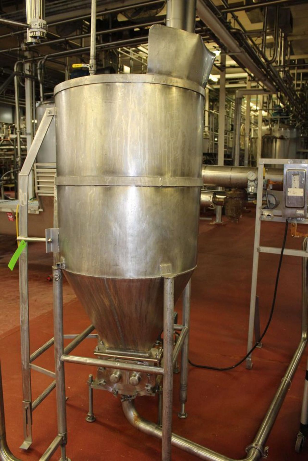 Stainless Steel Conical Holding Tank