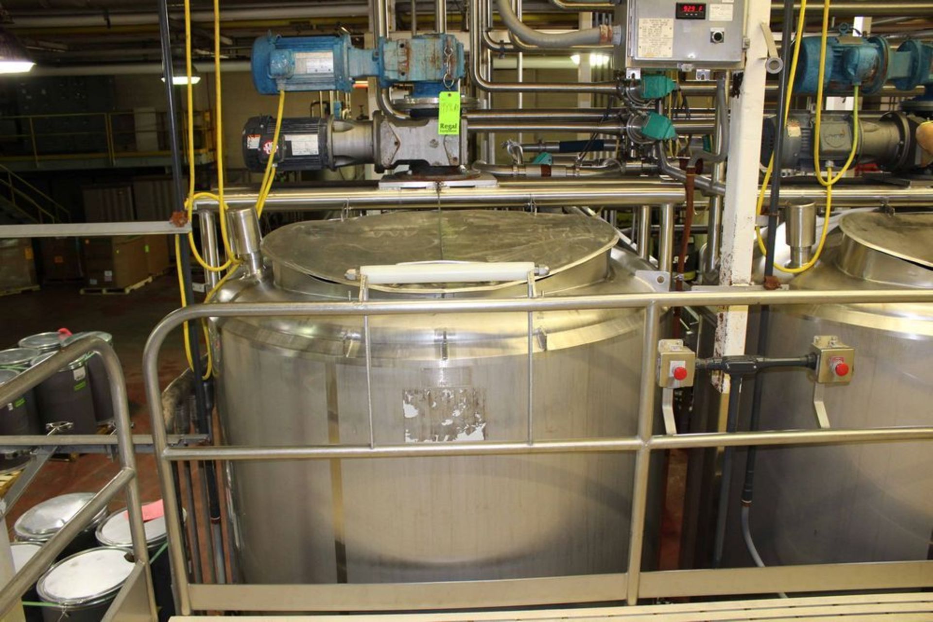 Cherry-Burrell Stainless Steel Process Tank