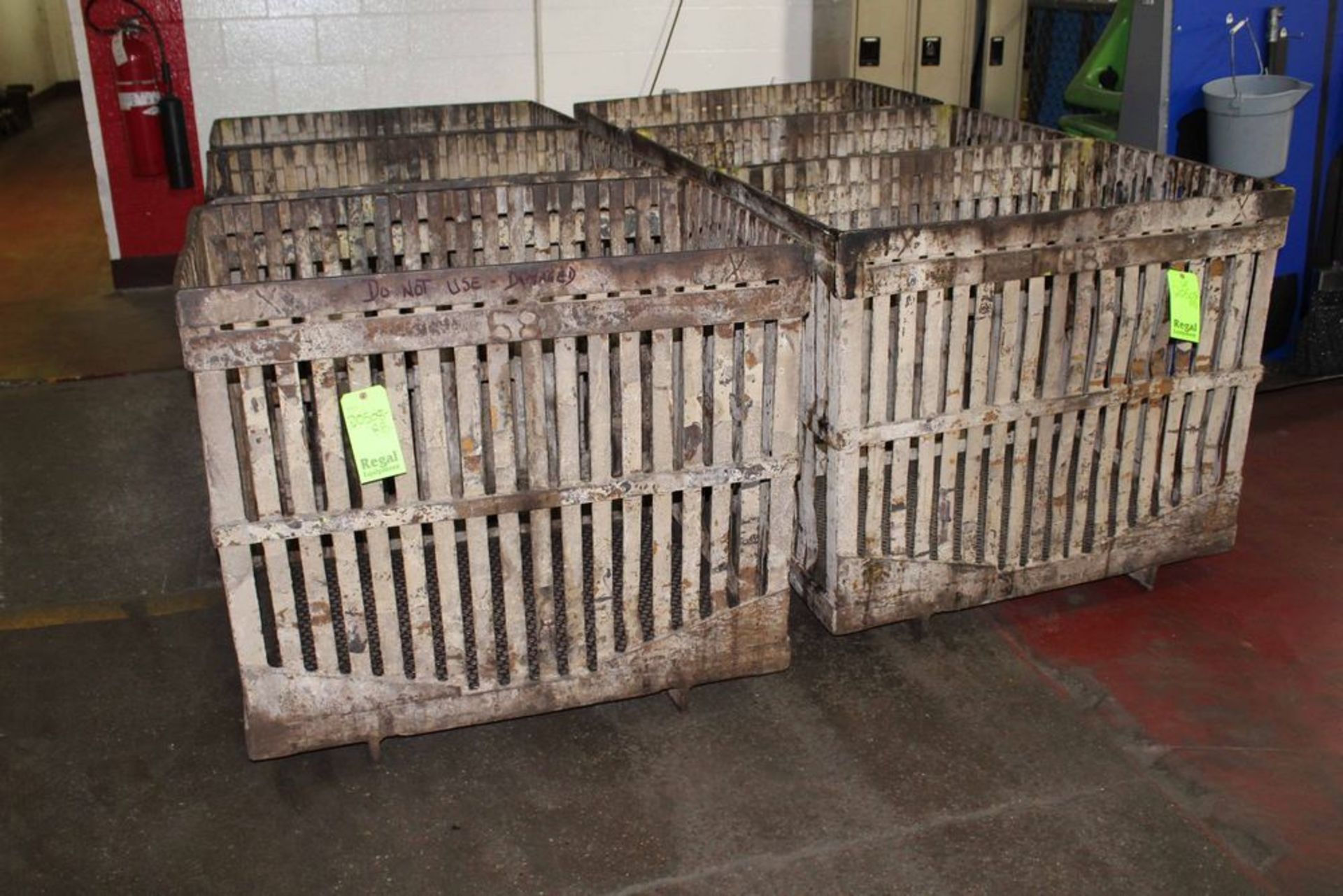 Lot (23) Mild Steel Retort Baskets