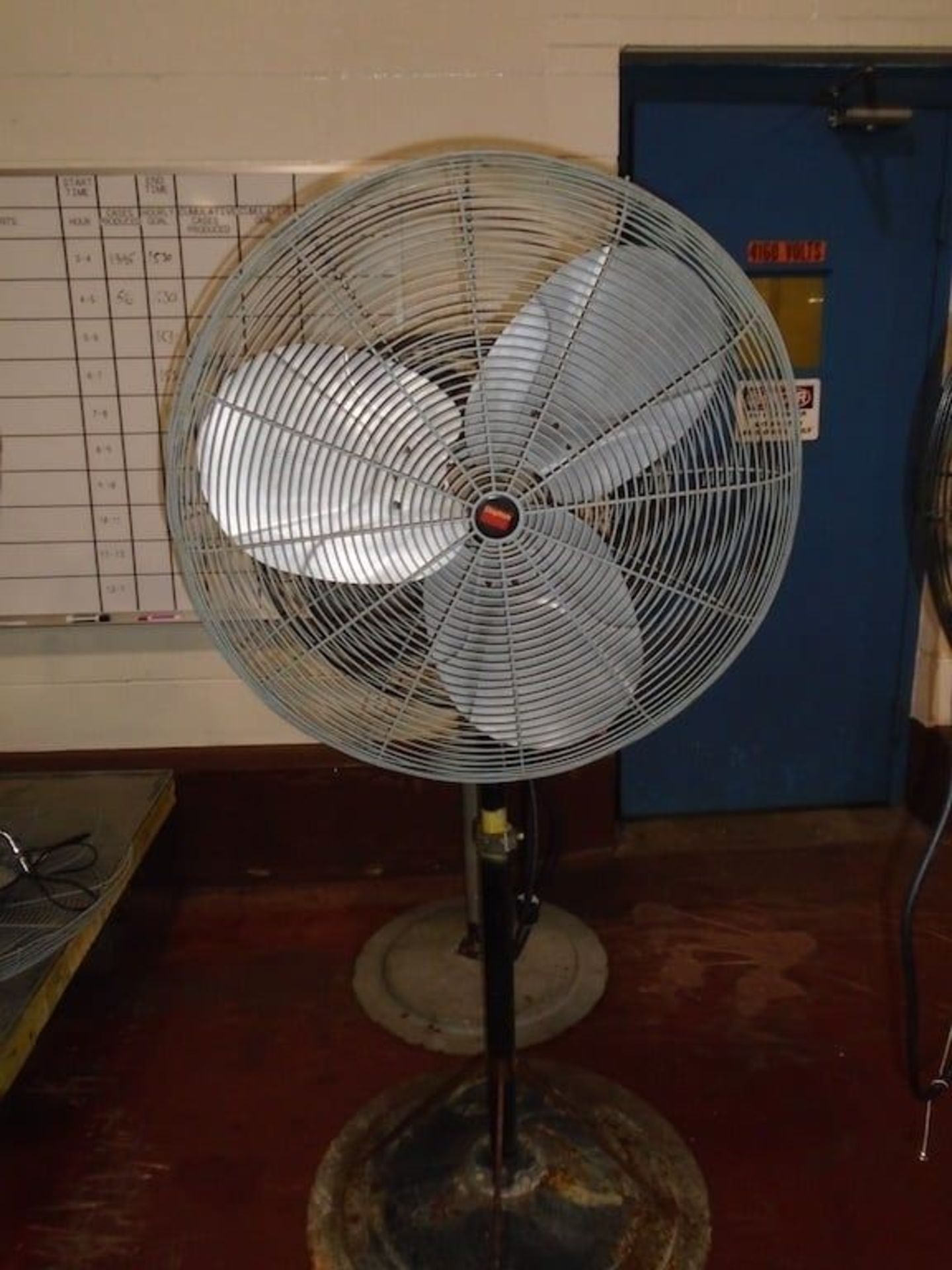 3 Dayton floor fans with stand - Image 2 of 5