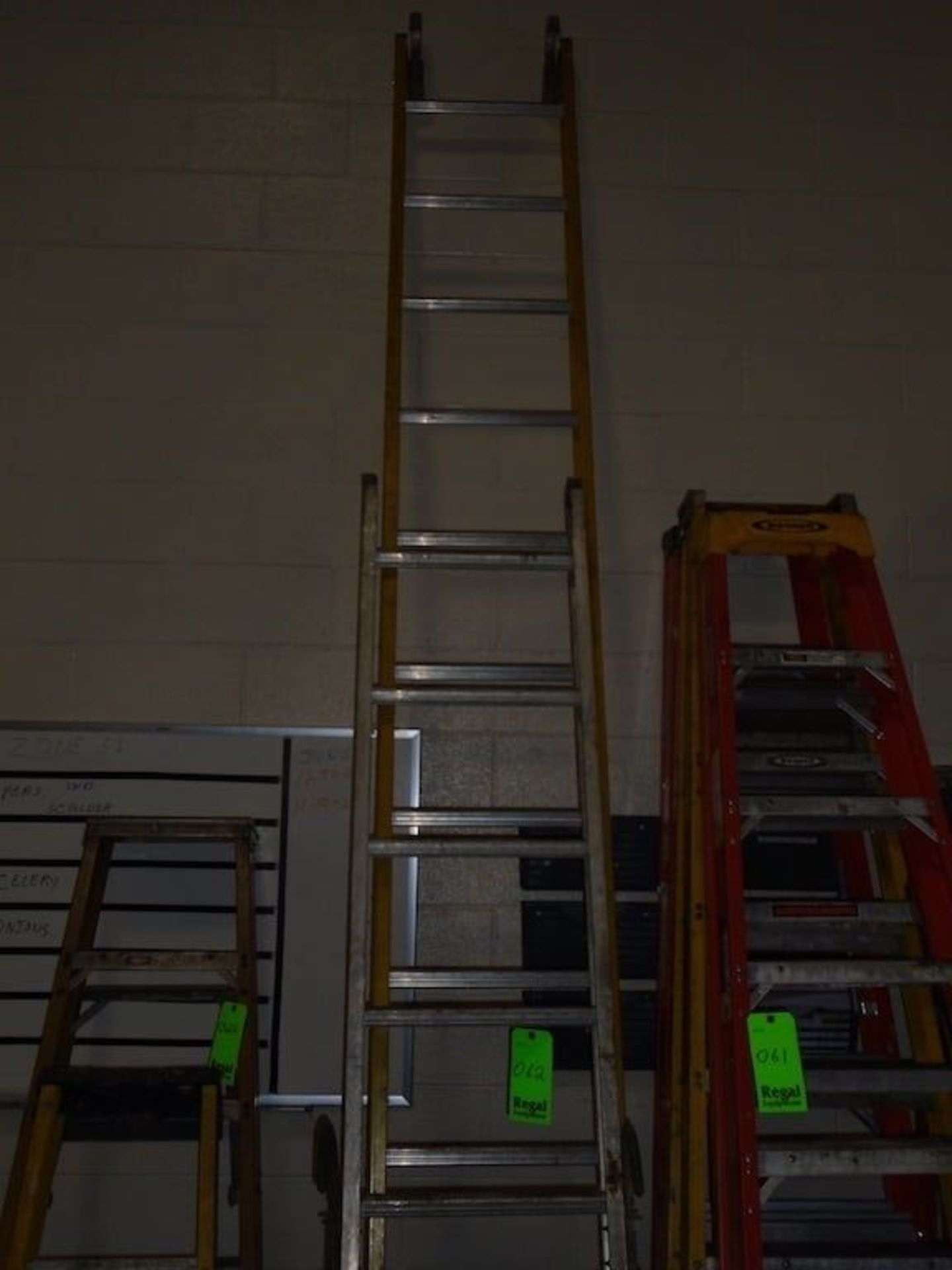 2 Assorted Ladder and a step stool