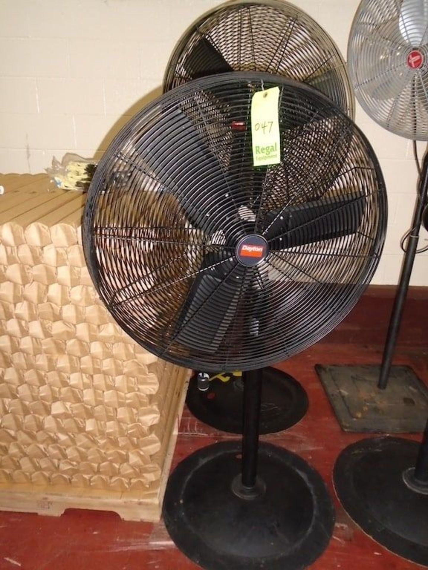 2 Floor Fans with stand