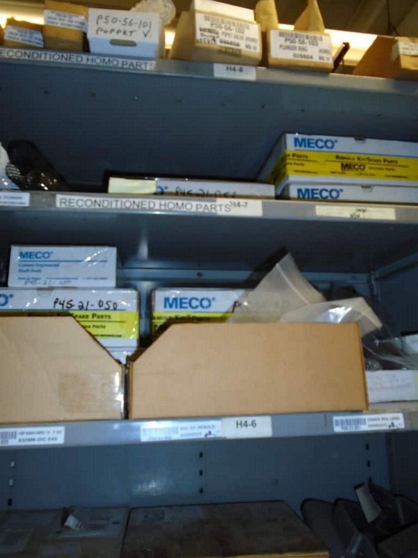 Contents of Shelves ( Assorted Meco Seal Kits, Impeller Pump Parts) - Image 2 of 3