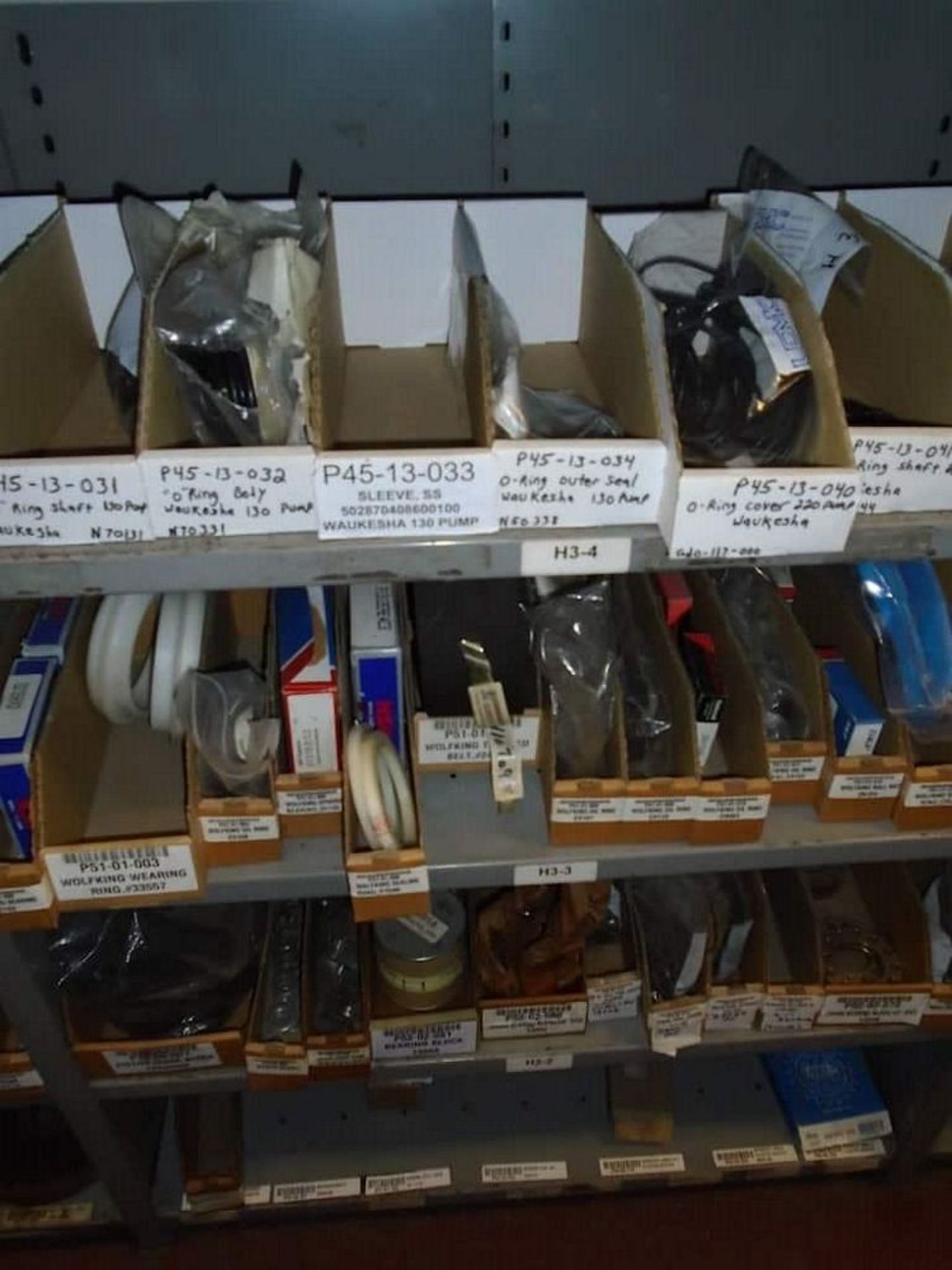 Contents of Shelves ( Assorted Shaker Tables, Knives, O-Rings Ball Bearings) - Image 2 of 3