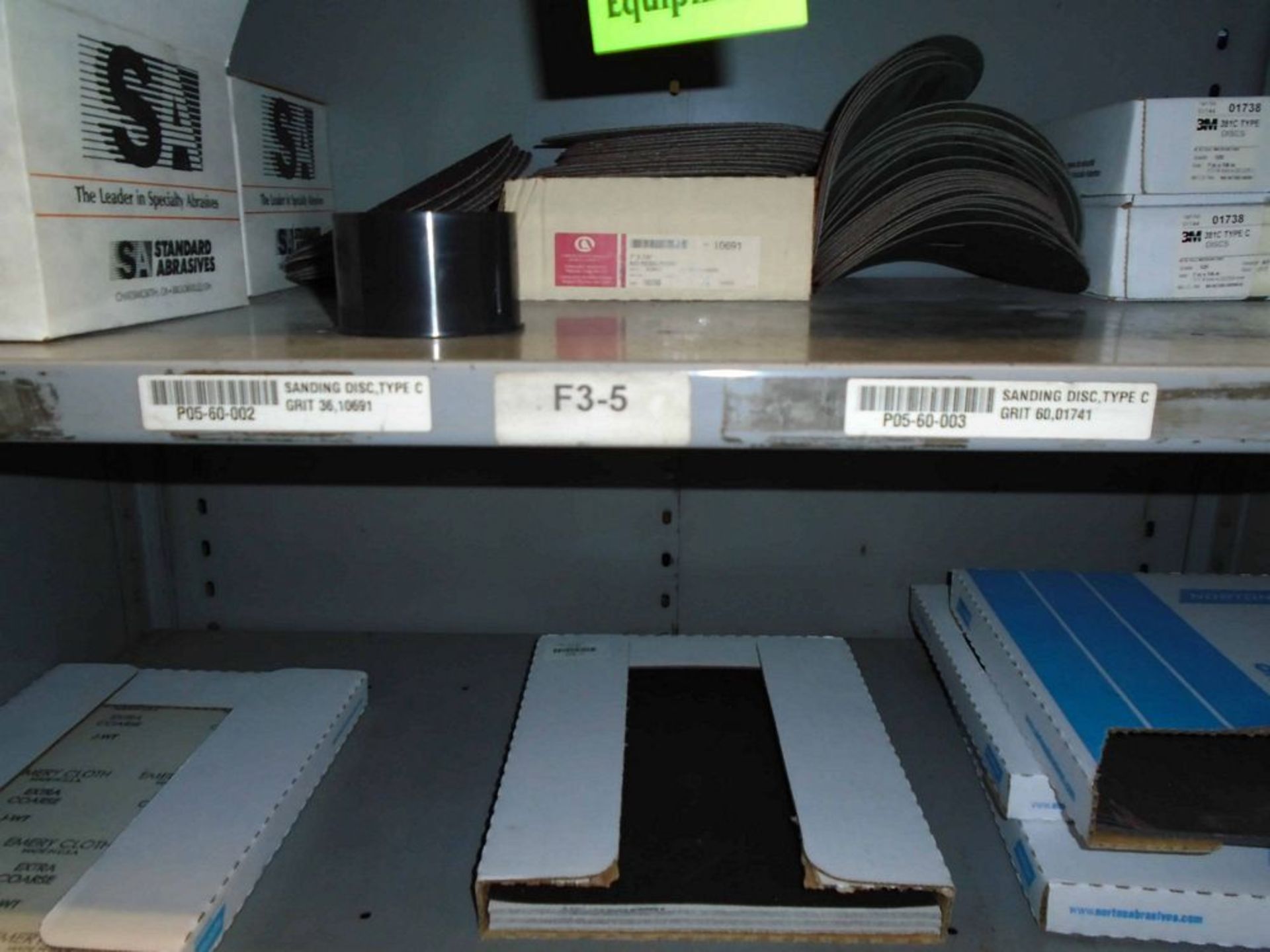 Contents of Shelves ( Assorted Sandpaper, Sanding Wheels) - Image 2 of 4