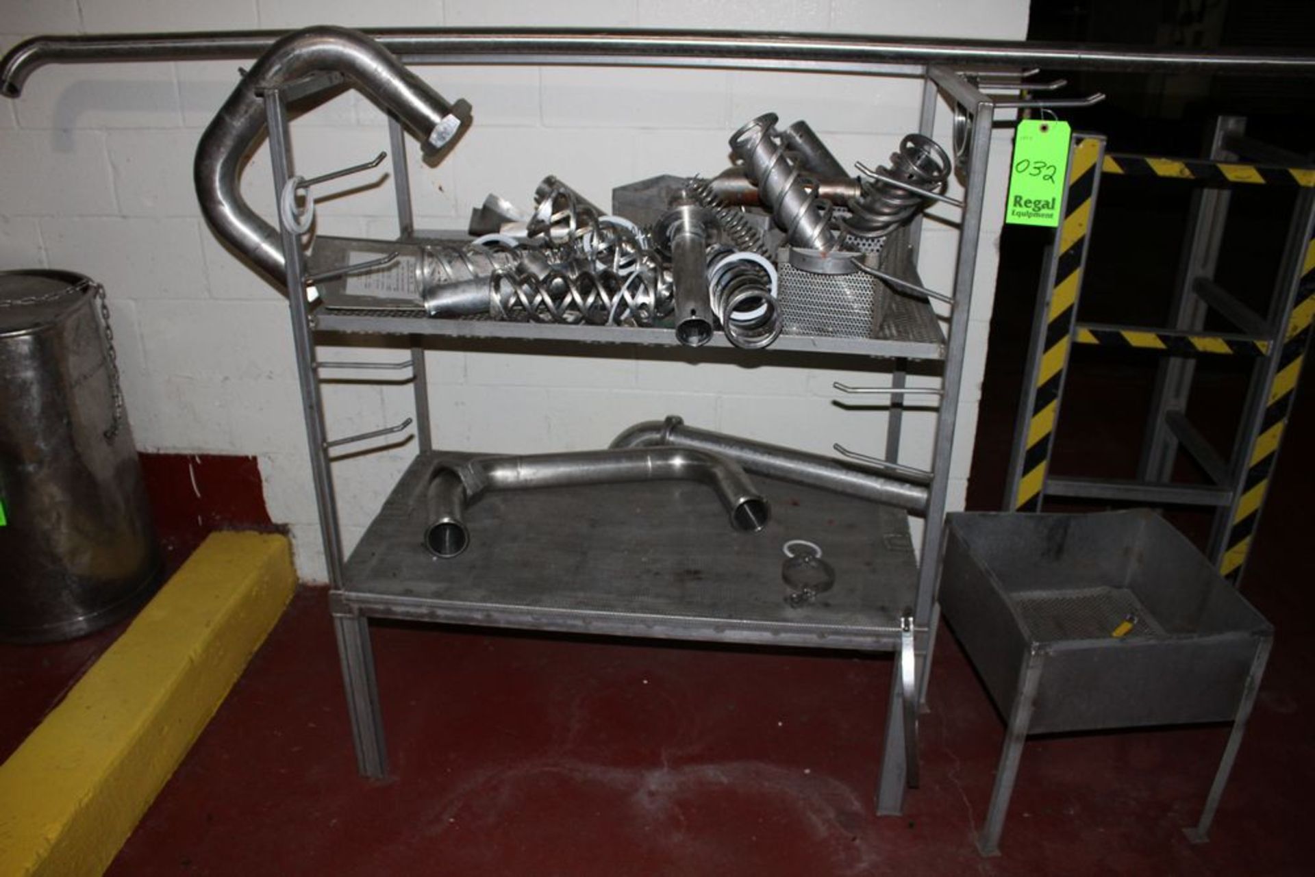 Stainless Steel Stand with Assorted parts
