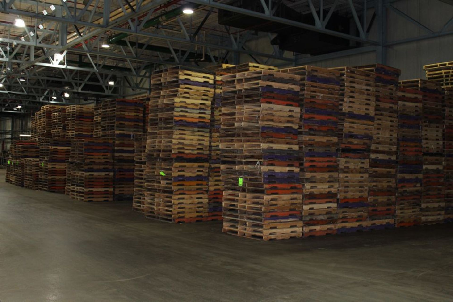 Approximately 350 Pallets