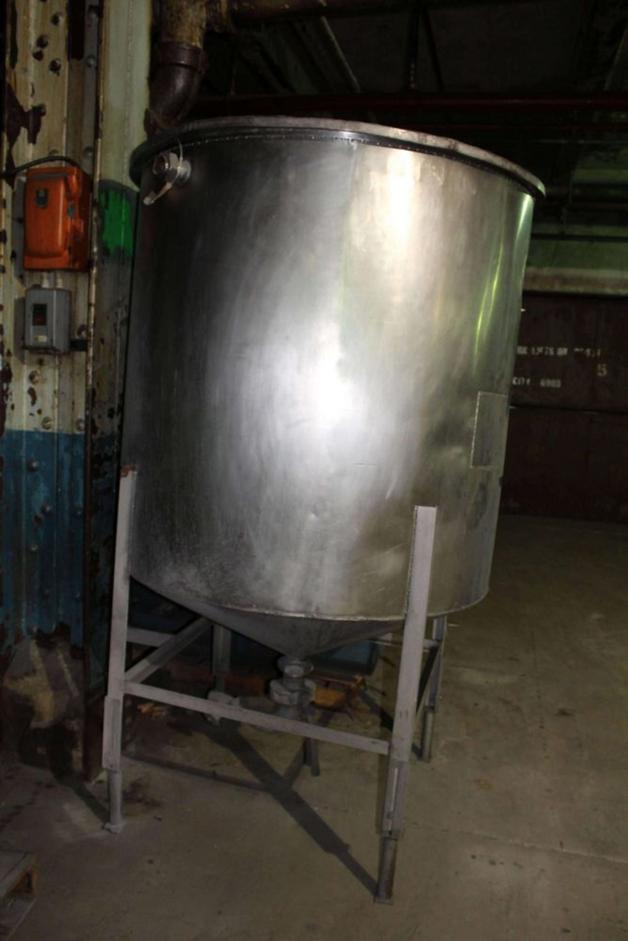 Stainless Steel Tank with Stand and Two Motors