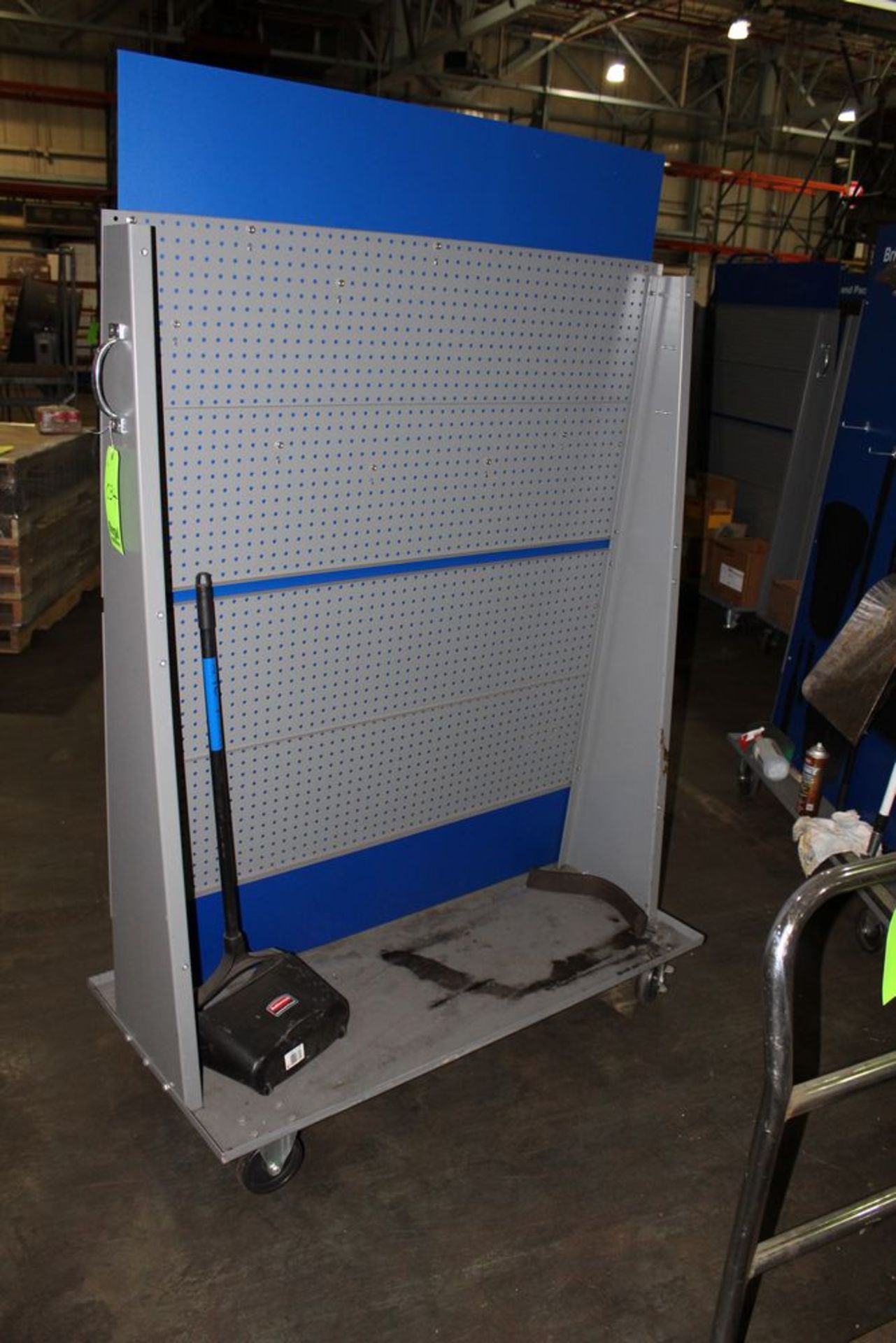 Cleaning Supply Tool Racks with Casters pictured or similar - Image 2 of 2