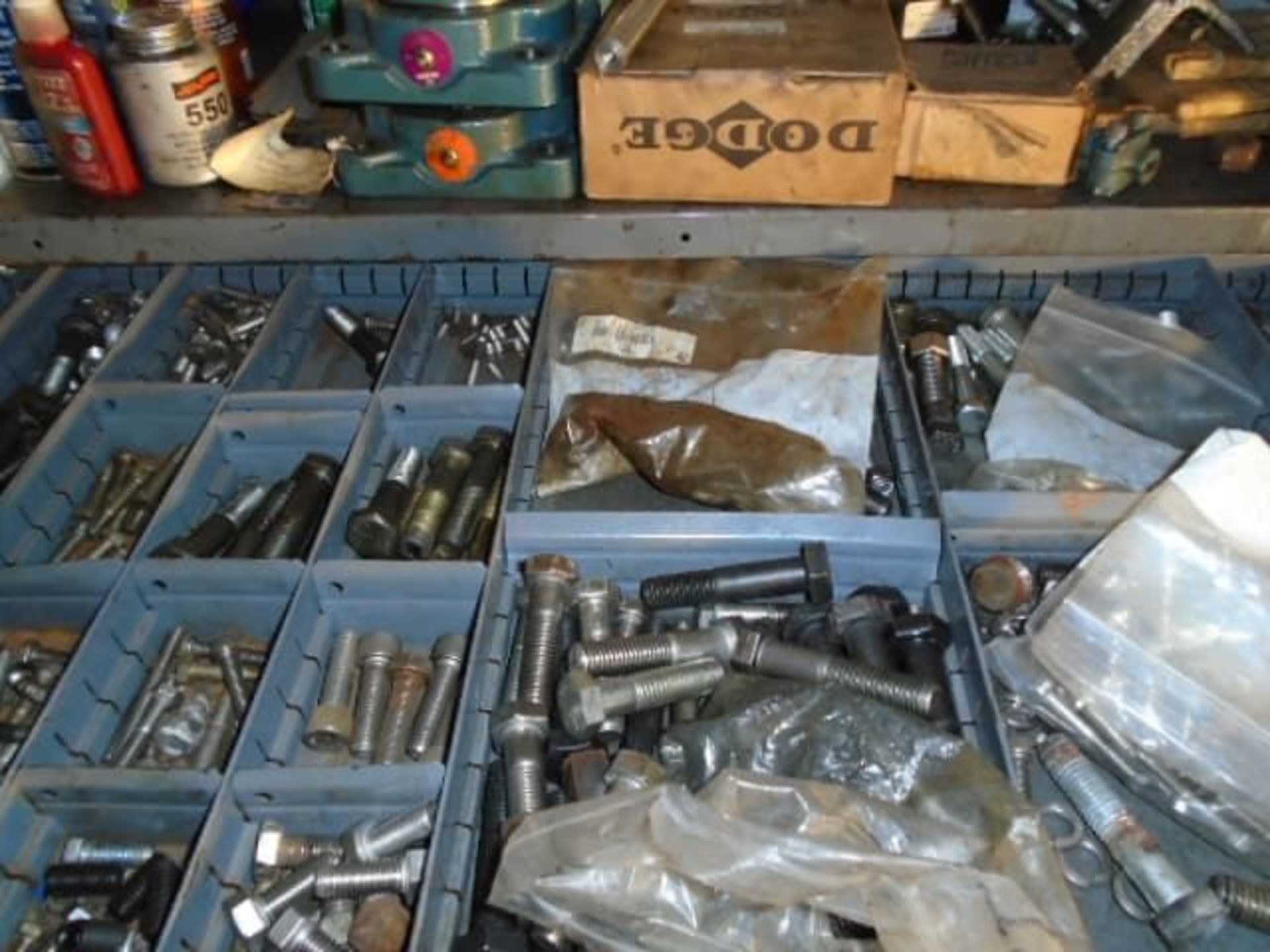 Shelves and Drawers and Contents( Assorted Part, Nuts, Bolts) - Image 5 of 12