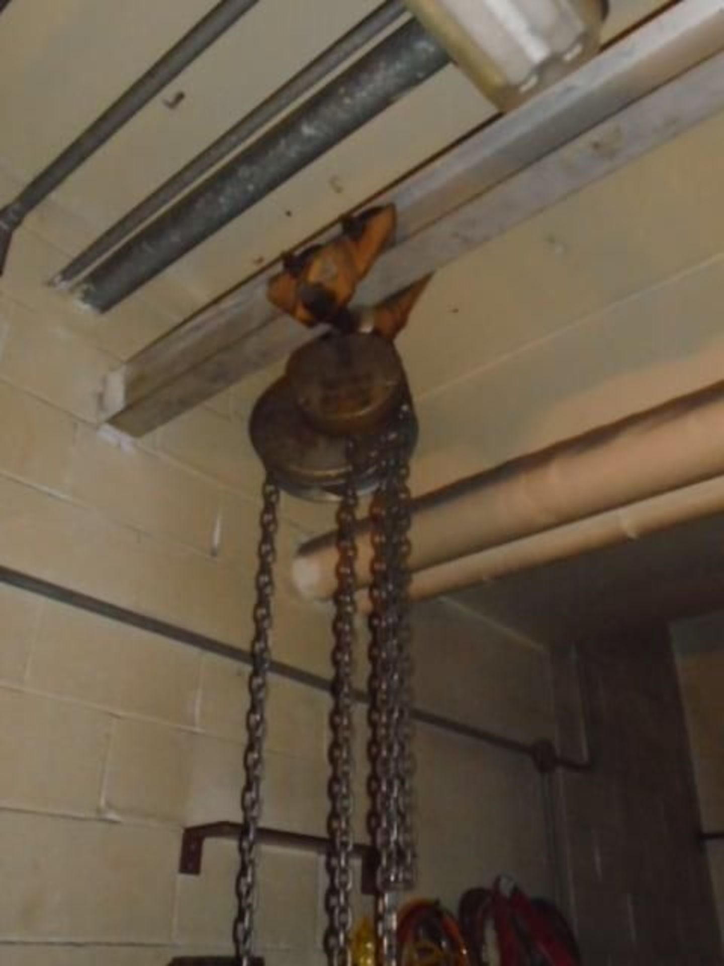 CM 1 Ton Chain Hoist - Image 2 of 3