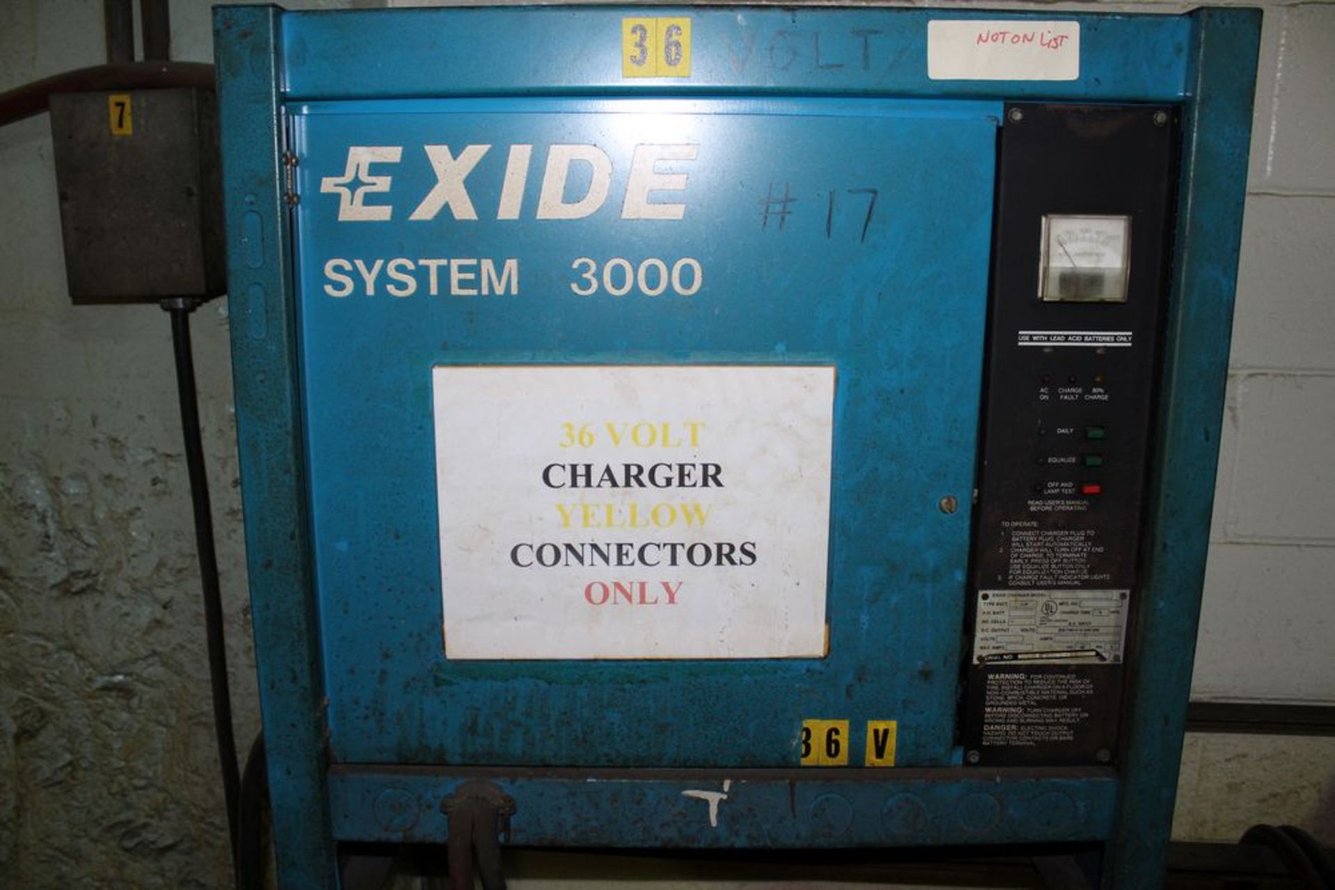 4 Chargers ( 2) ( SCR 100 Chargers with stand) ( Exide System 3000) ( Hertner MC 05 Charger) - Bild 3 aus 5