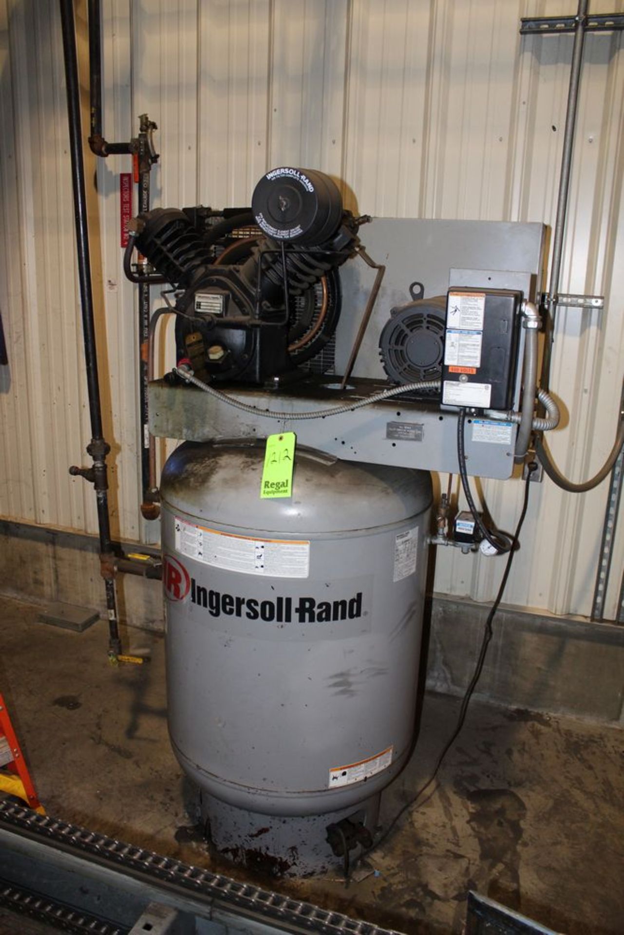 Ingersoll Rand Air Compressor Model # 2545 SN# 01065813 10hp