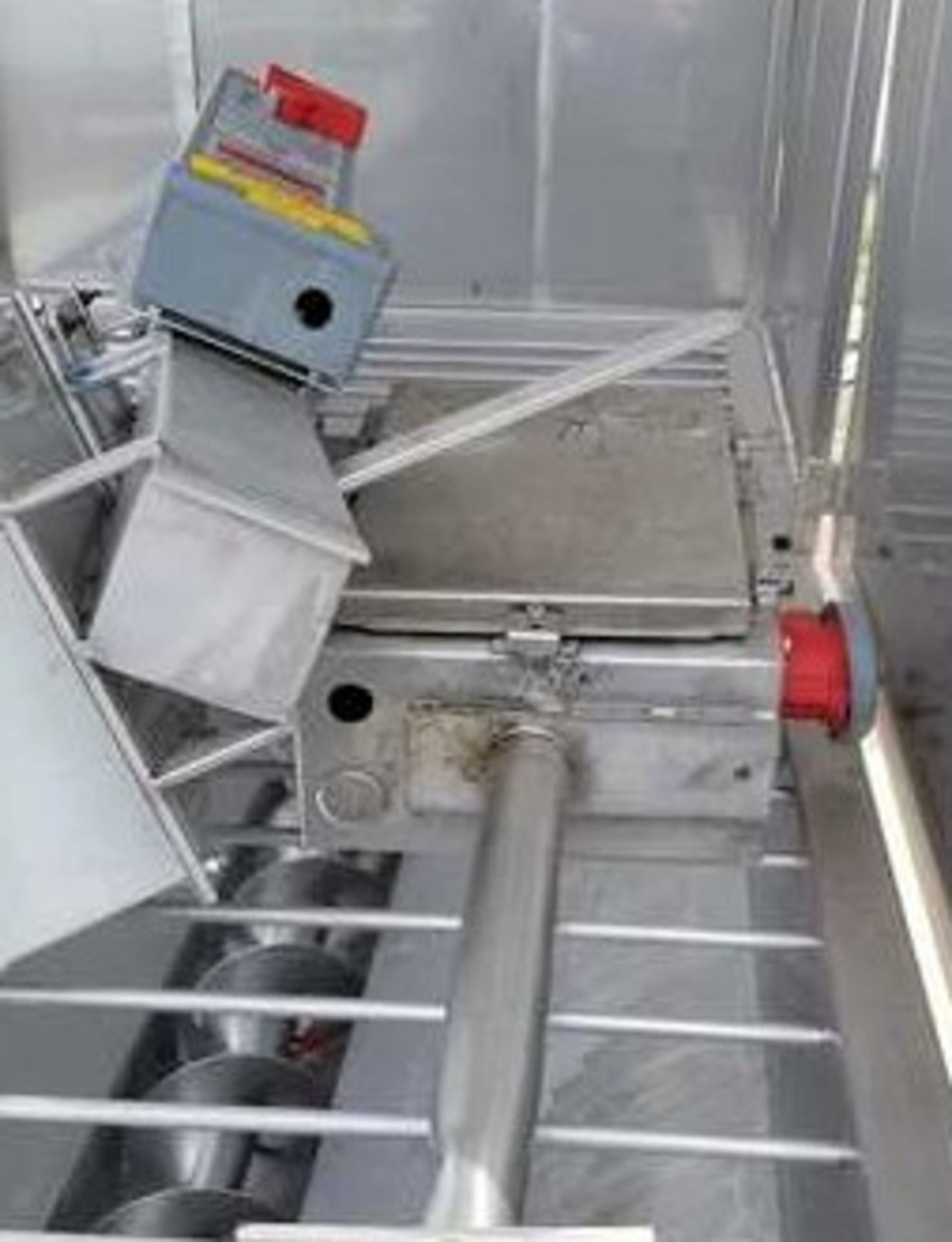 Hopper Feed Auger to push bulk-loaded viscous product down line. This unit was used for food grade - Bild 6 aus 9