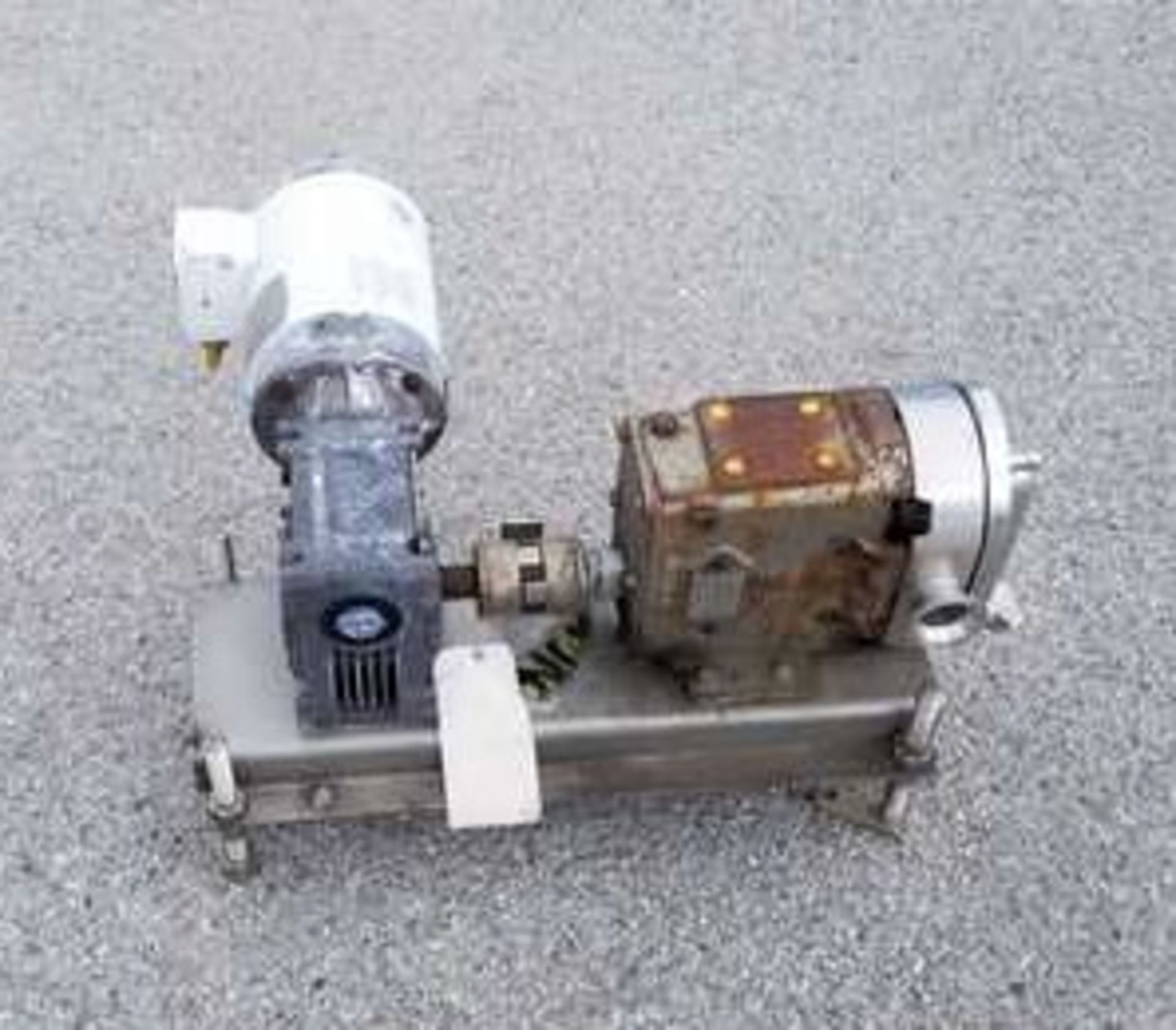 S/S Positive Displacement Pump. 1HP Waukesha S/S PD Pump with 1.5" ports in and out. On S/S screw - Image 3 of 3