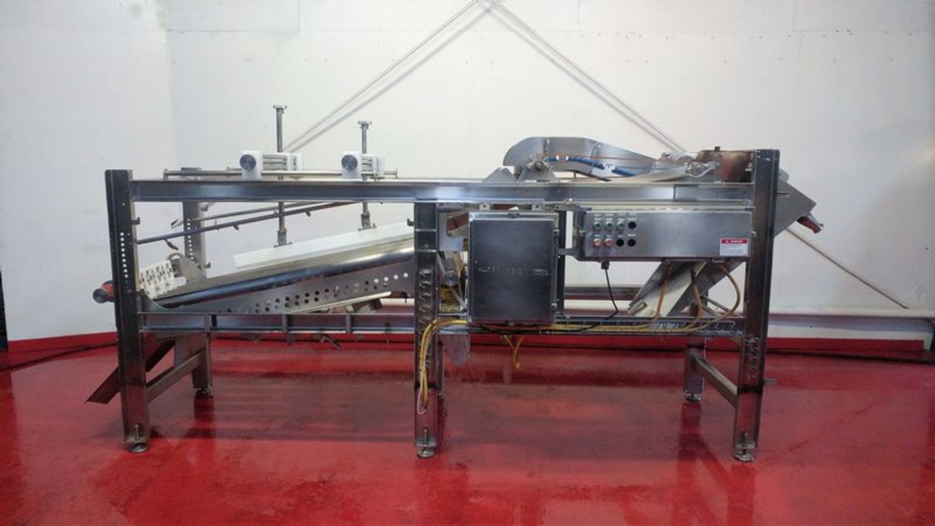 Laitram Grader. Laitram PRG (Precision Roller Grader) Food Grader. Used for Shrimp, Wings, Nuggets