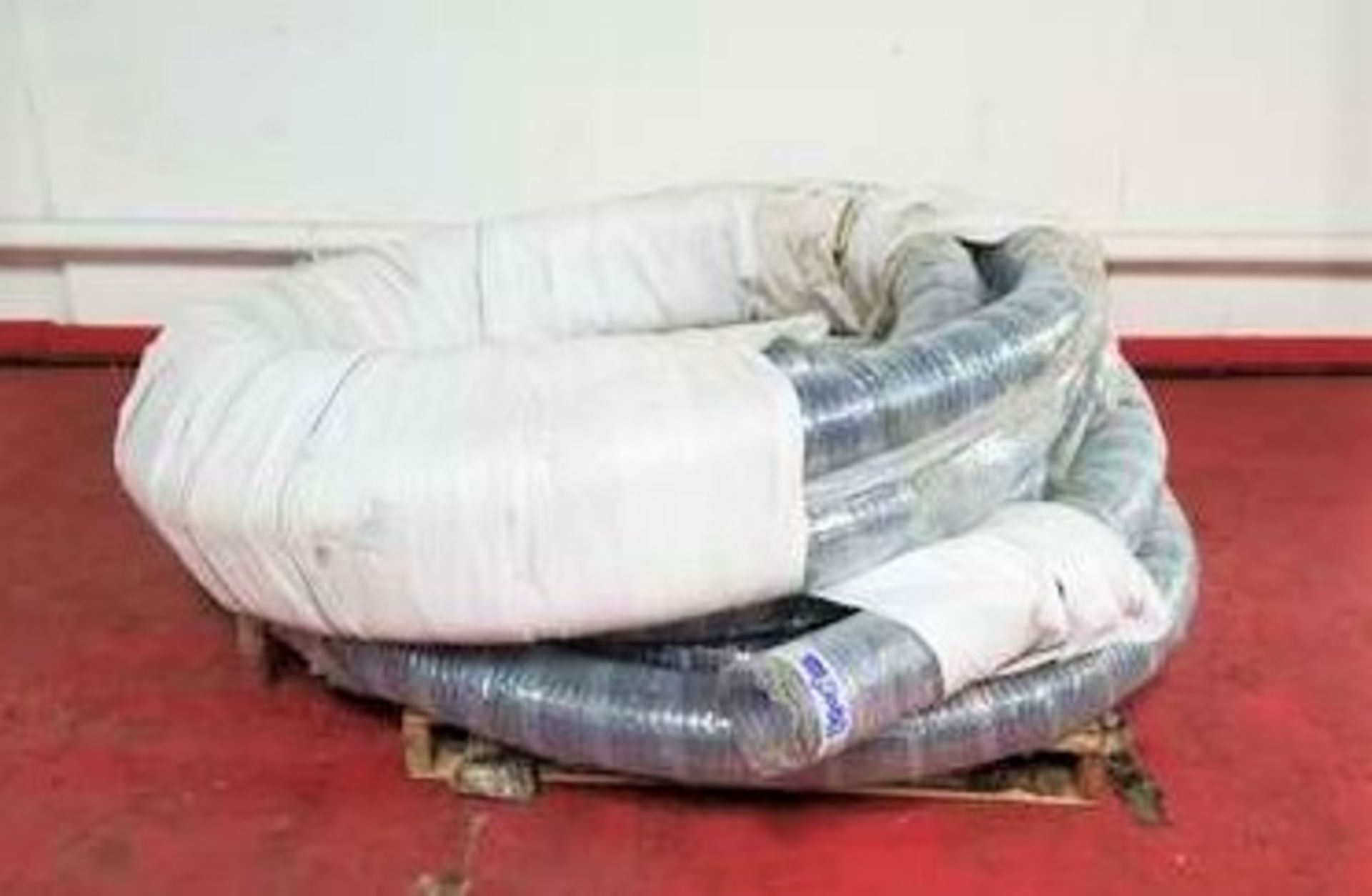 Lot of New 5" Vacuum Loading Hose. Lot of approximately 125' of new (still in OEM wrap) 5" vacuum - Image 2 of 2