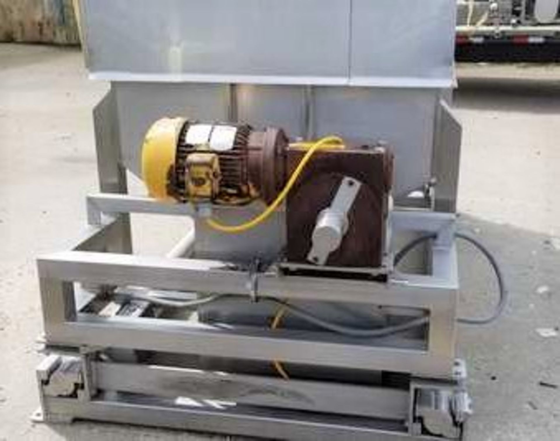 Hopper Feed Auger to push bulk-loaded viscous product down line. This unit was used for food grade - Bild 4 aus 9