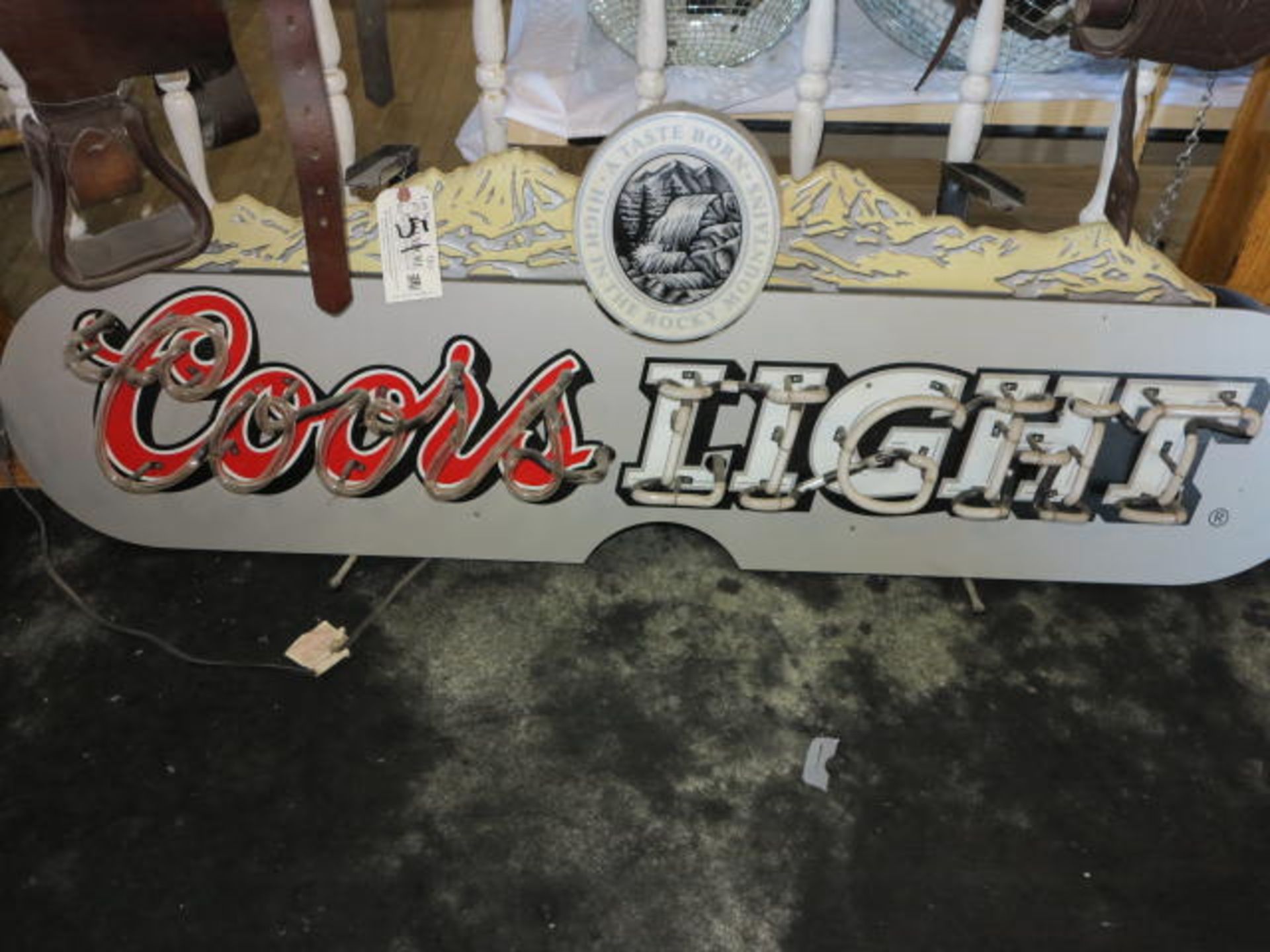 Coors Lite Neon Sign