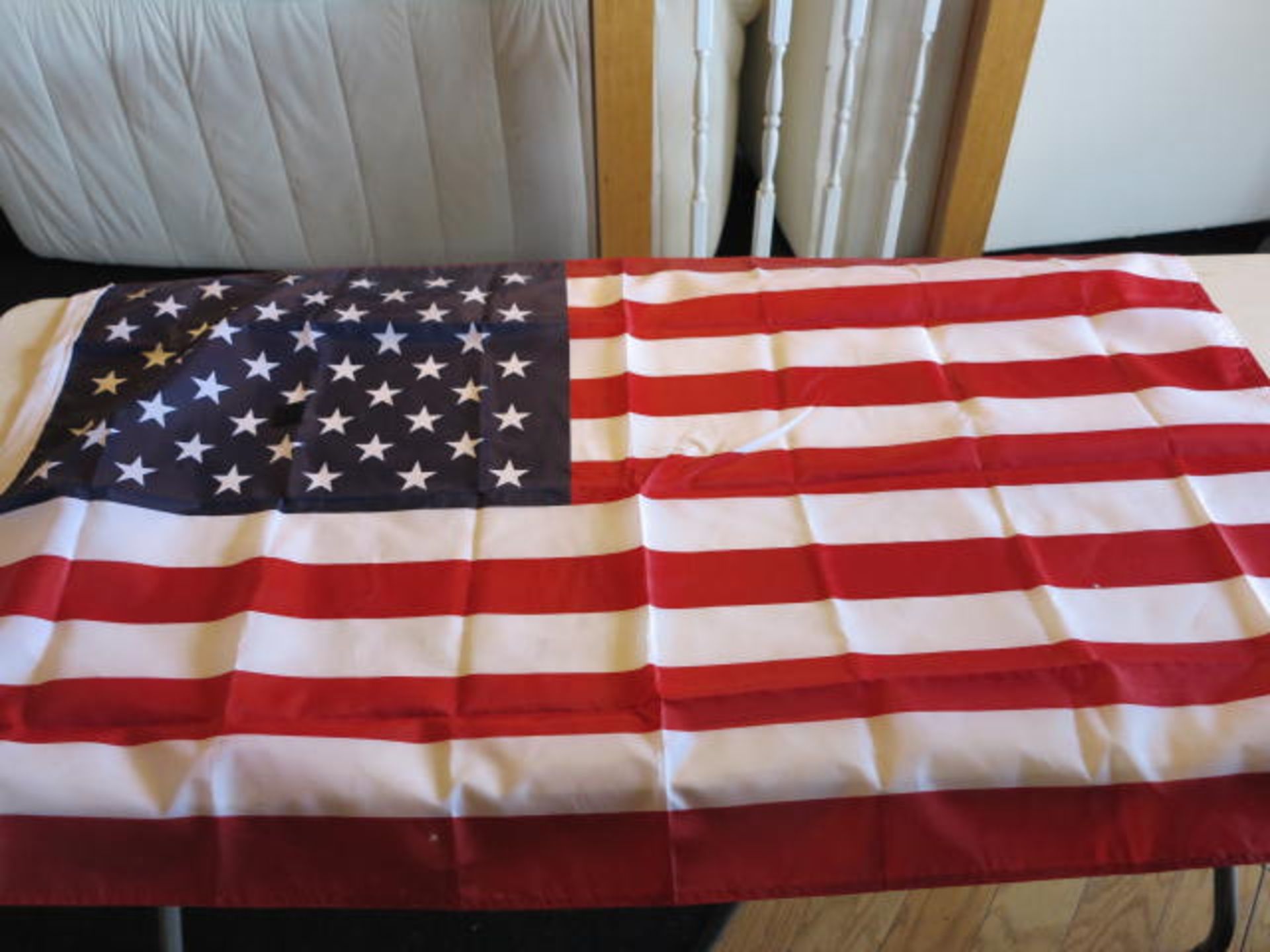 Commemorative US Flag. Proceeds to benefit The Tomorrow Fund. Please make check payable directly