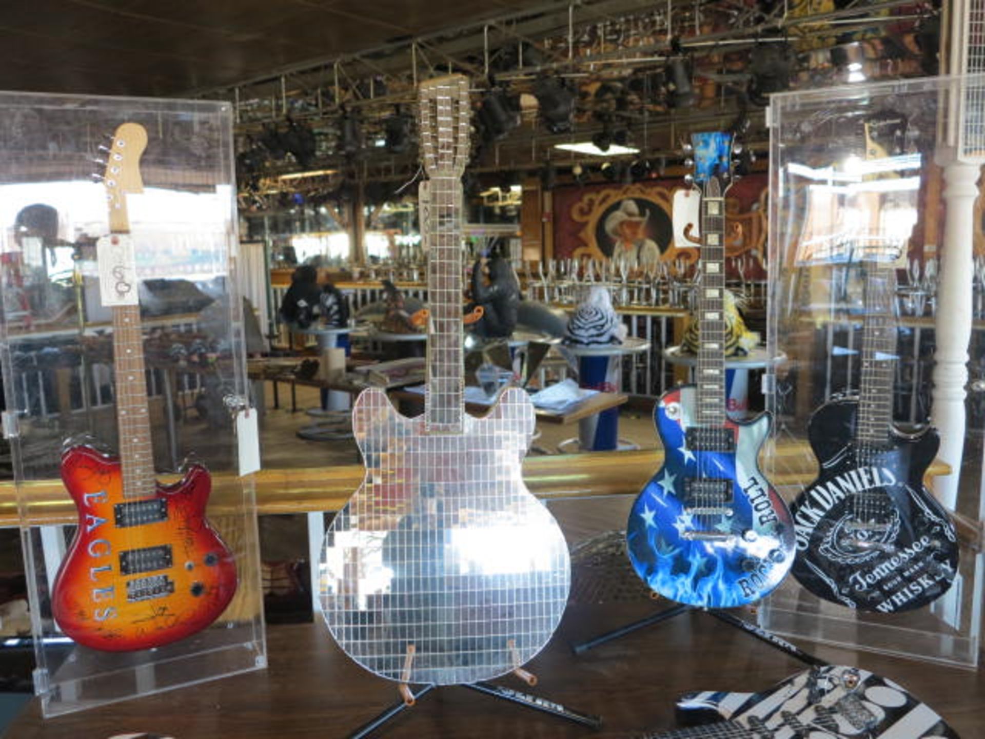 Handcut Glass Covered 12 String Guitar