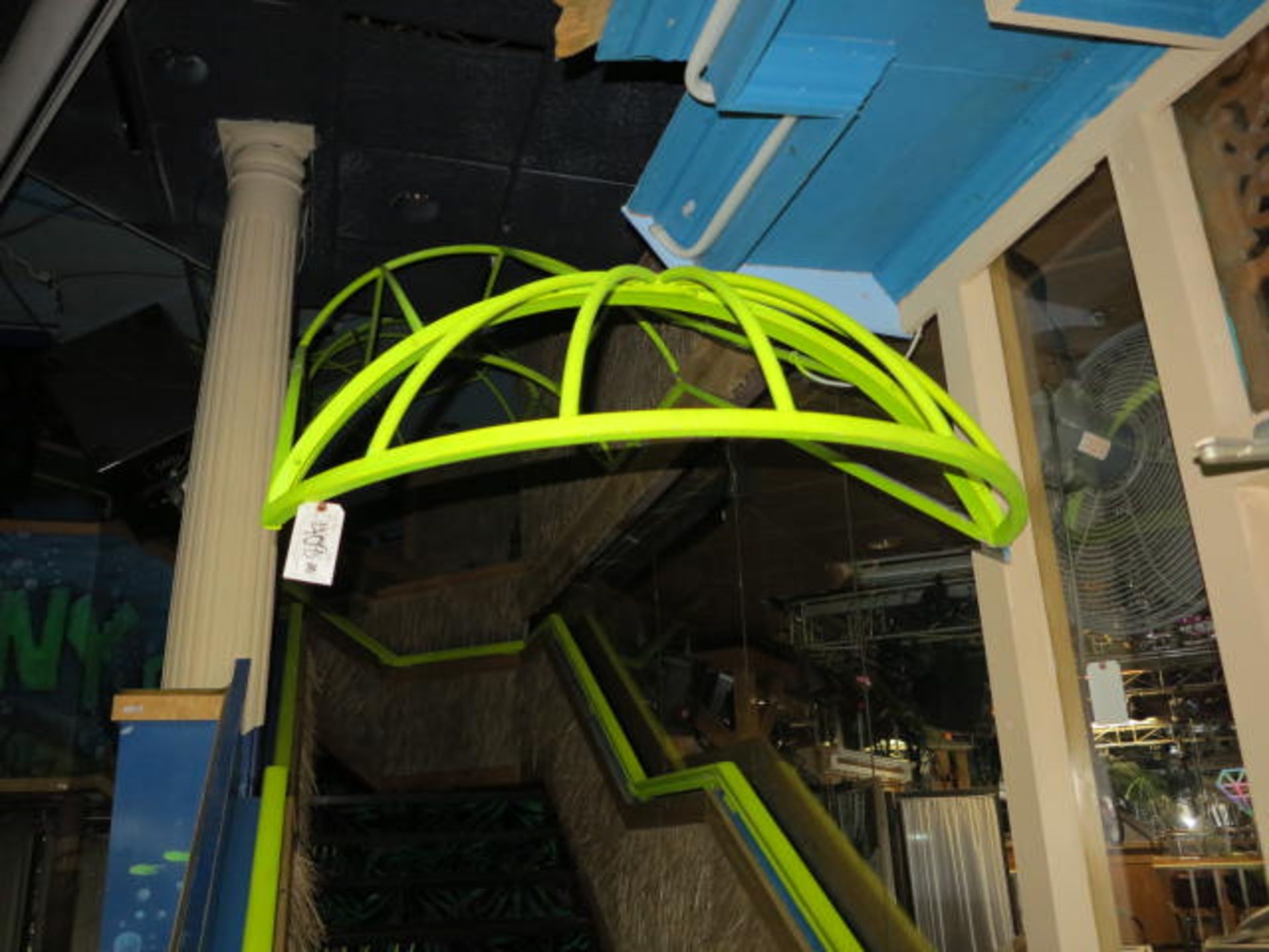 Super Structure for Awning Over Stairs Leading to The Monkey Bar