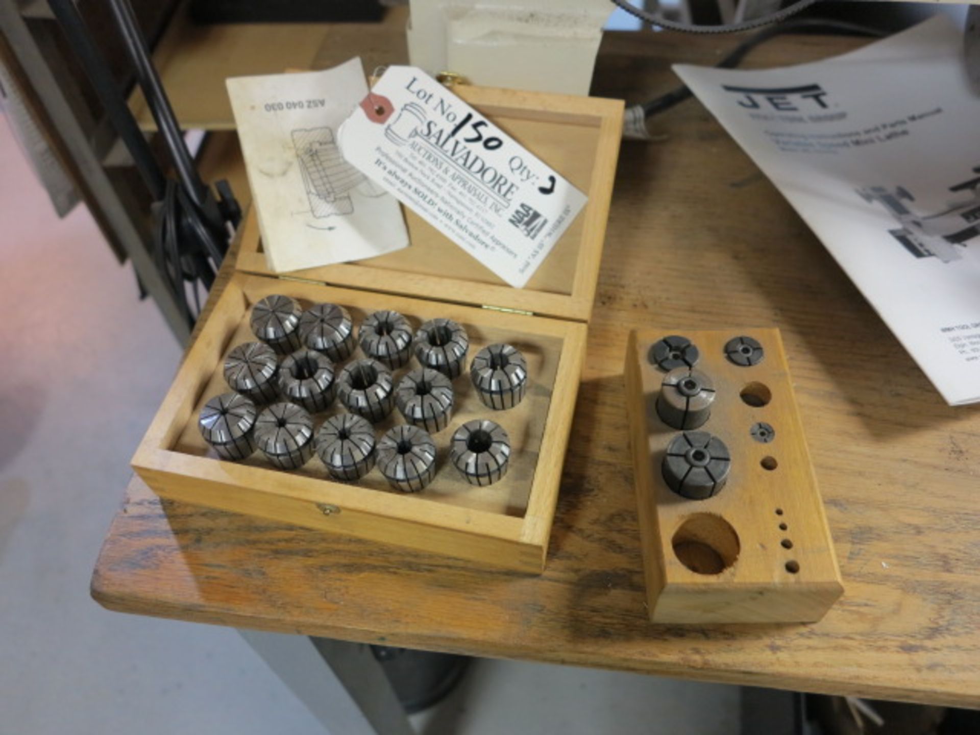 Lot ESX 25 Collet Sets