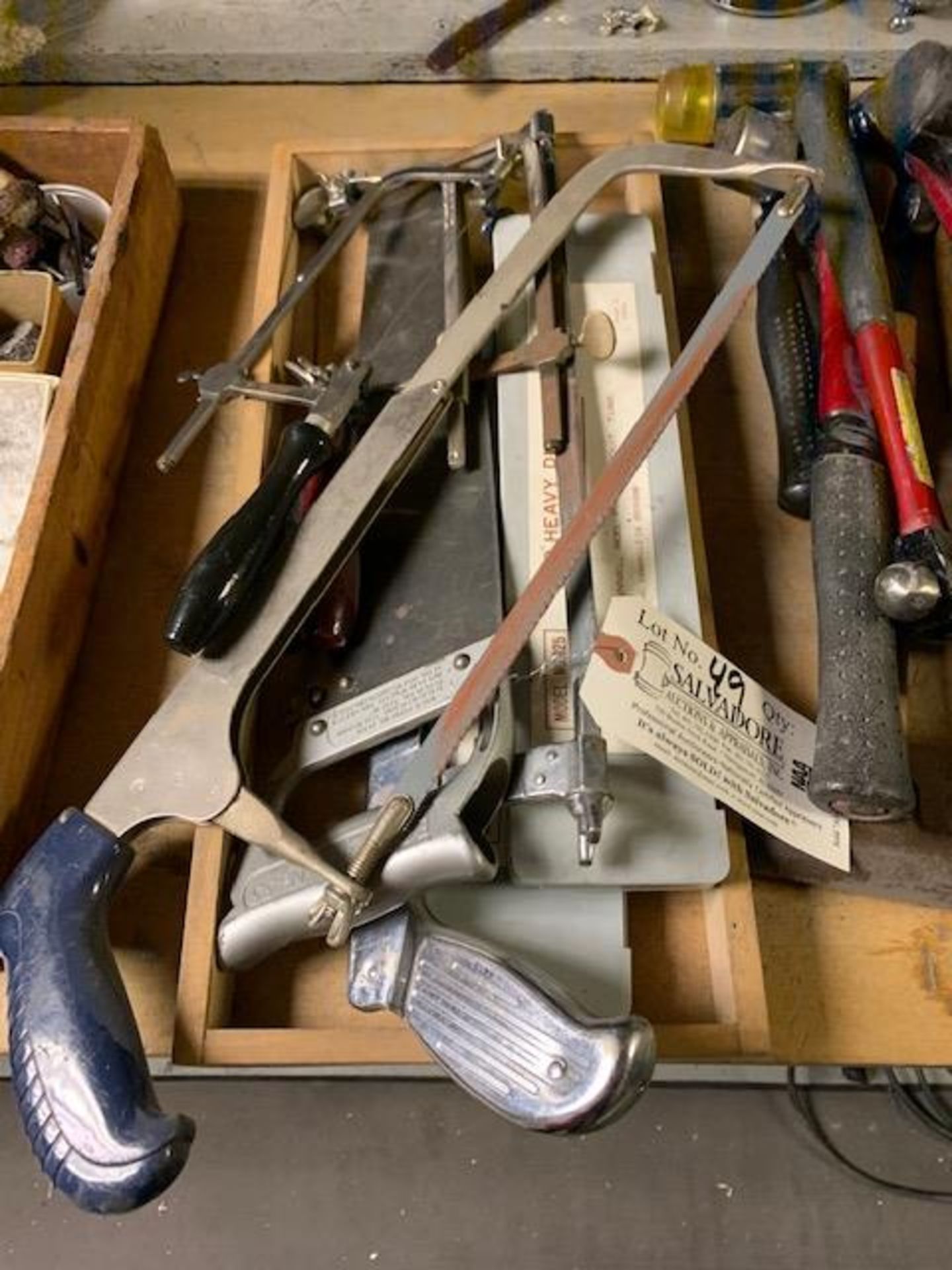 Lot Coping & Hack Saws with Assorted New Blades