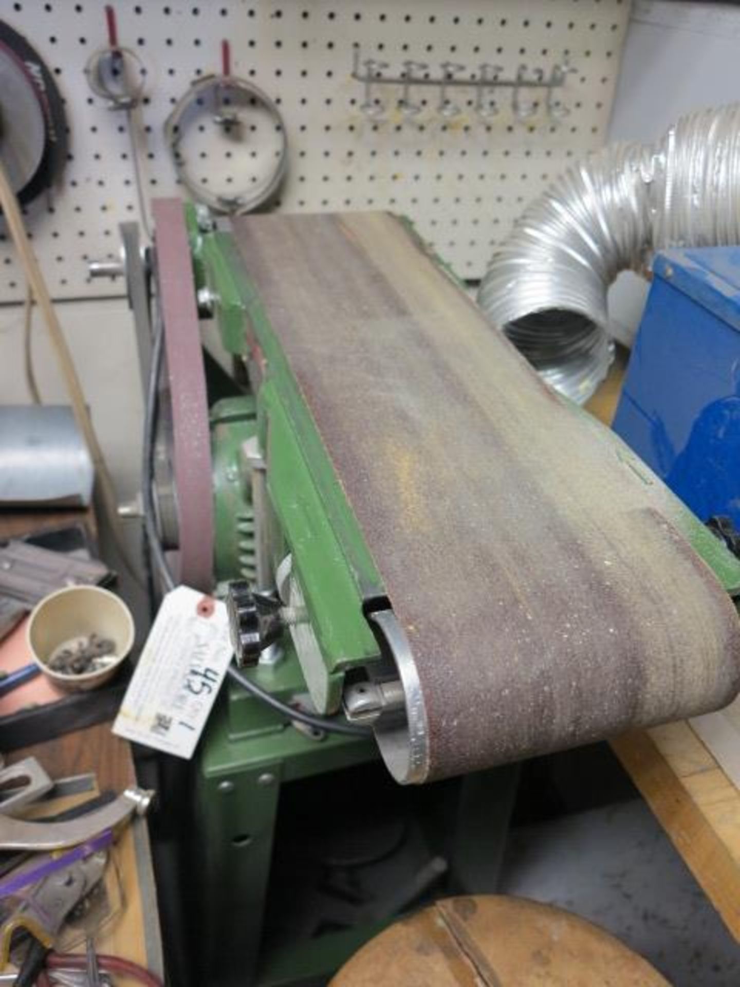 Central Machine 6'' Belt 9'' Disc Sander on Stand