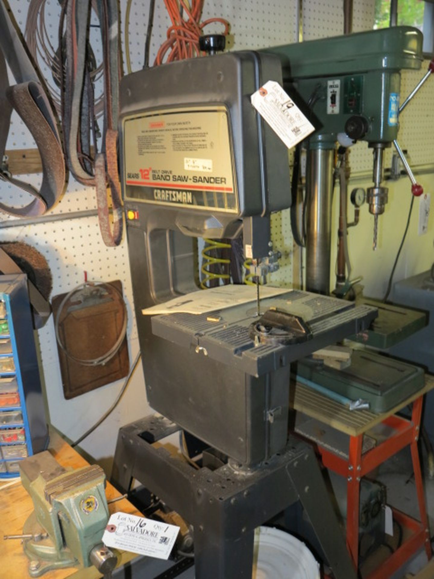 Crafstman 12'' Band Saw with Stand & Rollers