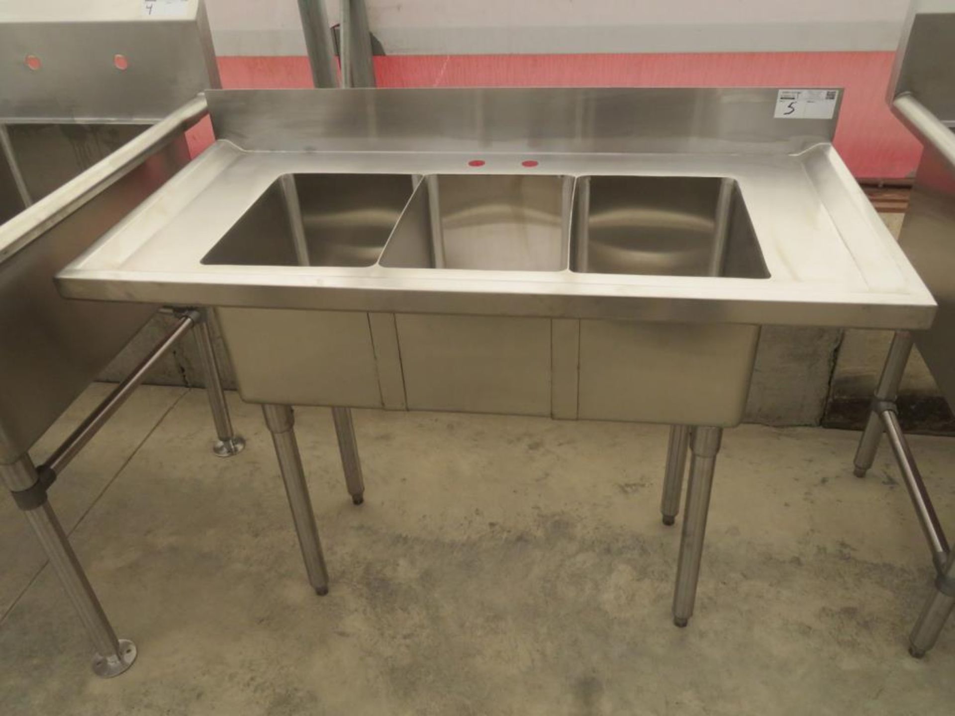 3 compartment sink, 3-11