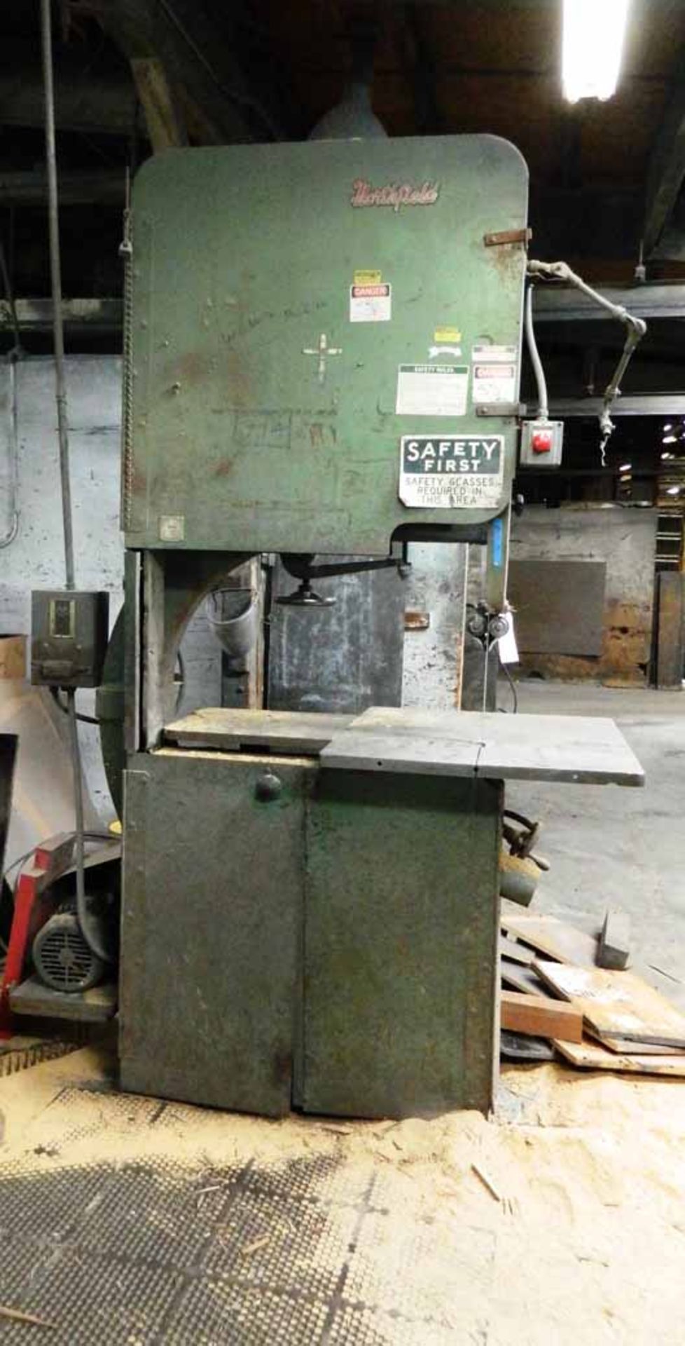 Northfield band saw, 36", ser no. 691843-F